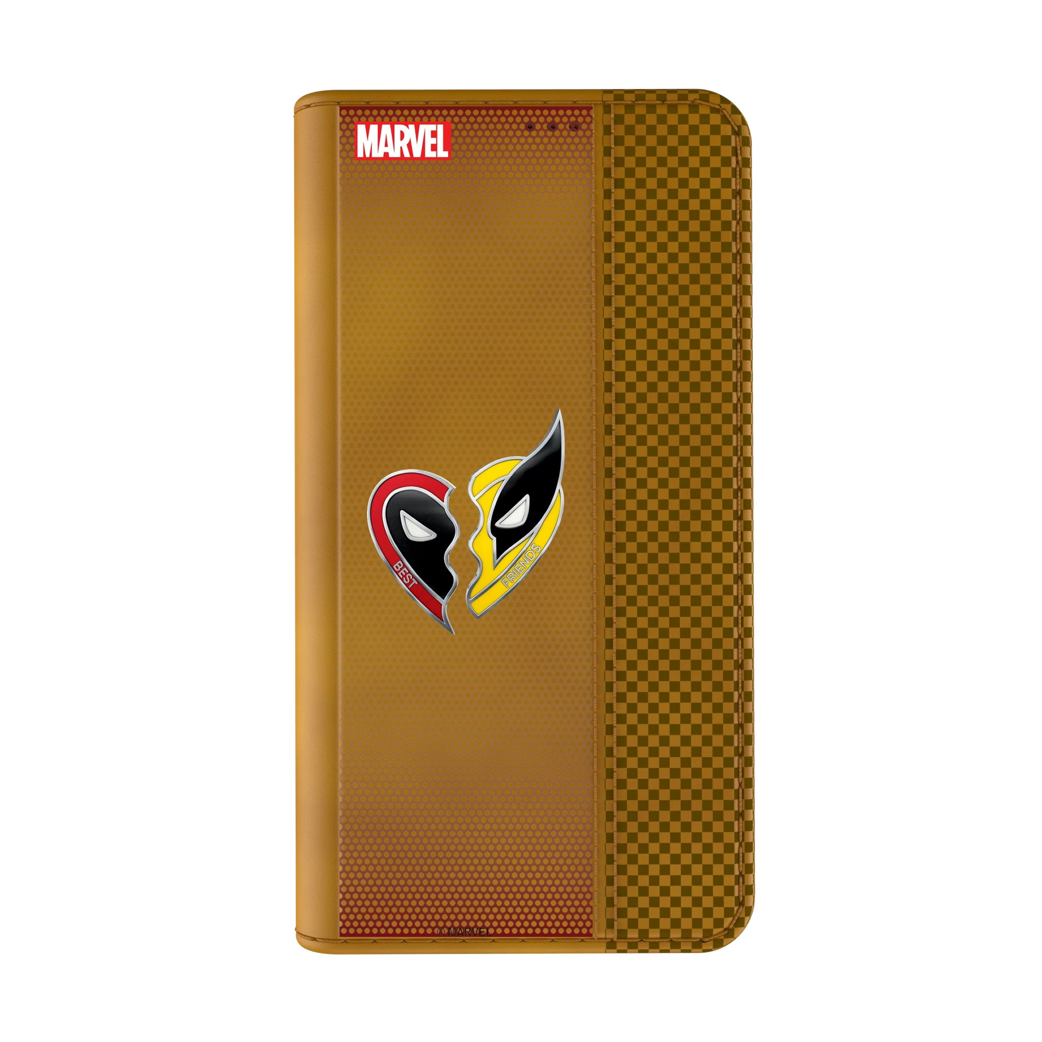 Marvel Deadpool Wolverine Grid iPhone Folio Phone Case for Apple iPhone