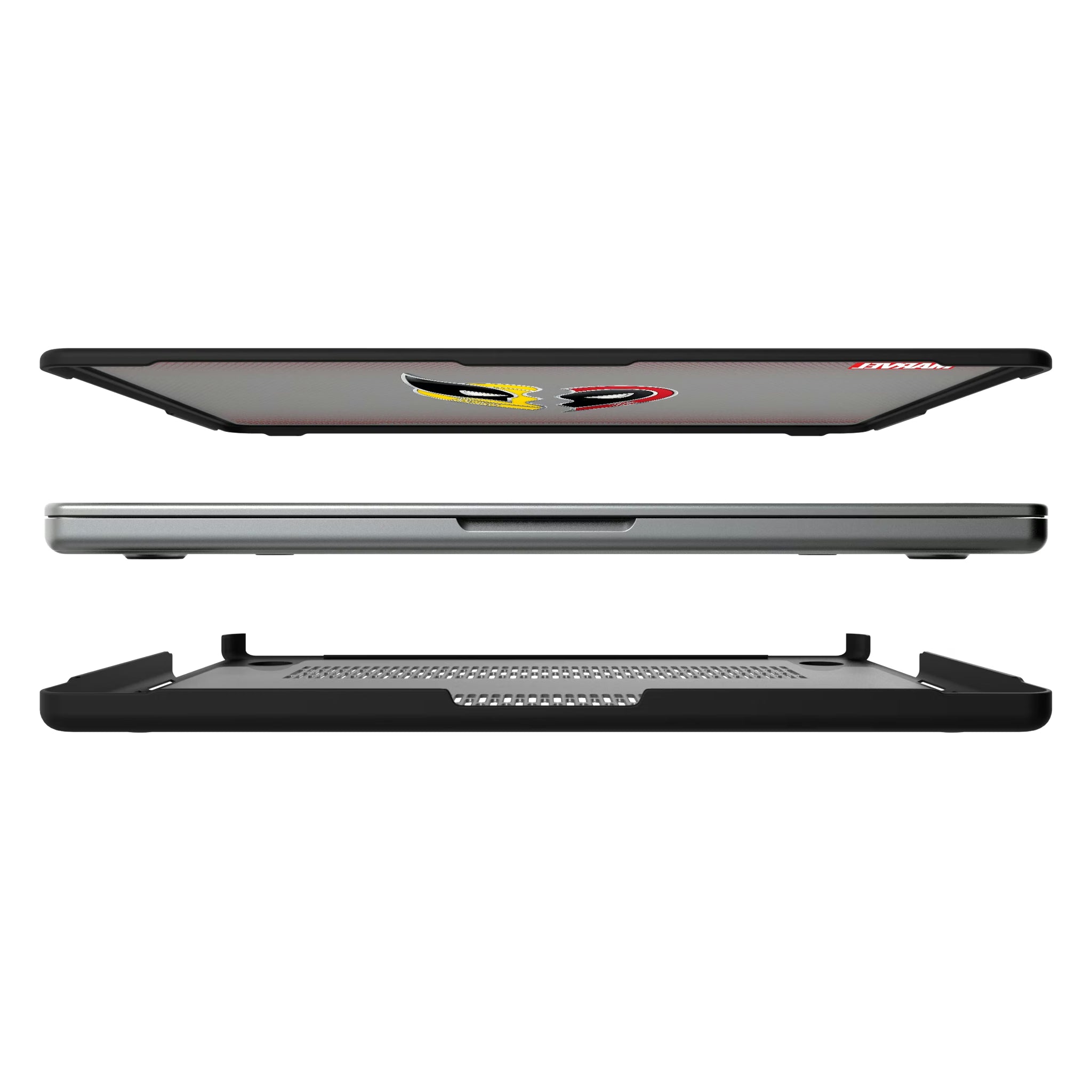 Marvel Deadpool Wolverine Grid MacBook Laptop Case for Apple MacBook#Device_MacBook Pro (14-inch, 2021) / MacBook Pro (14-inch, 2023) / MacBook Pro (14-inch, 2024)