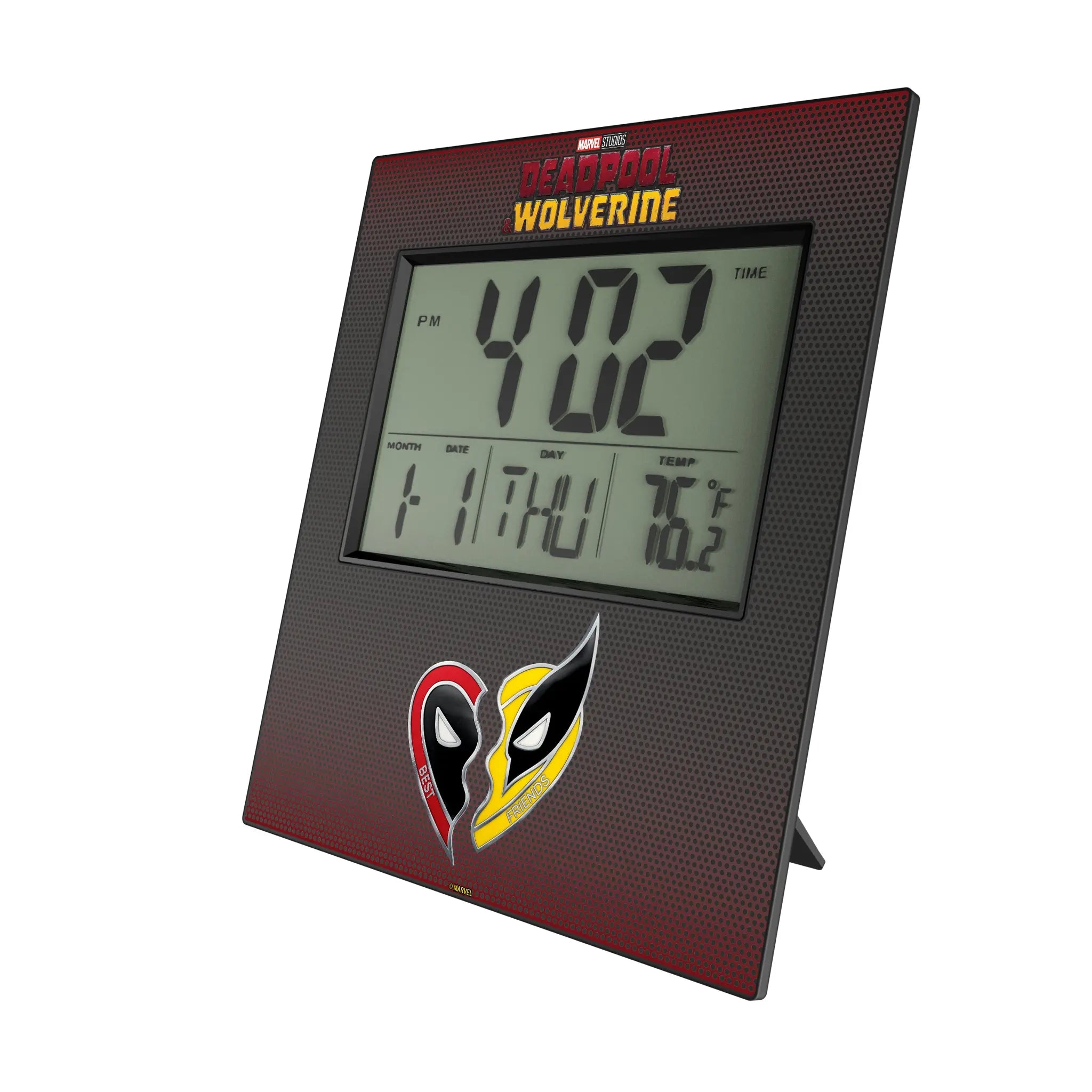 Marvel Deadpool Wolverine Grid Wall Clock