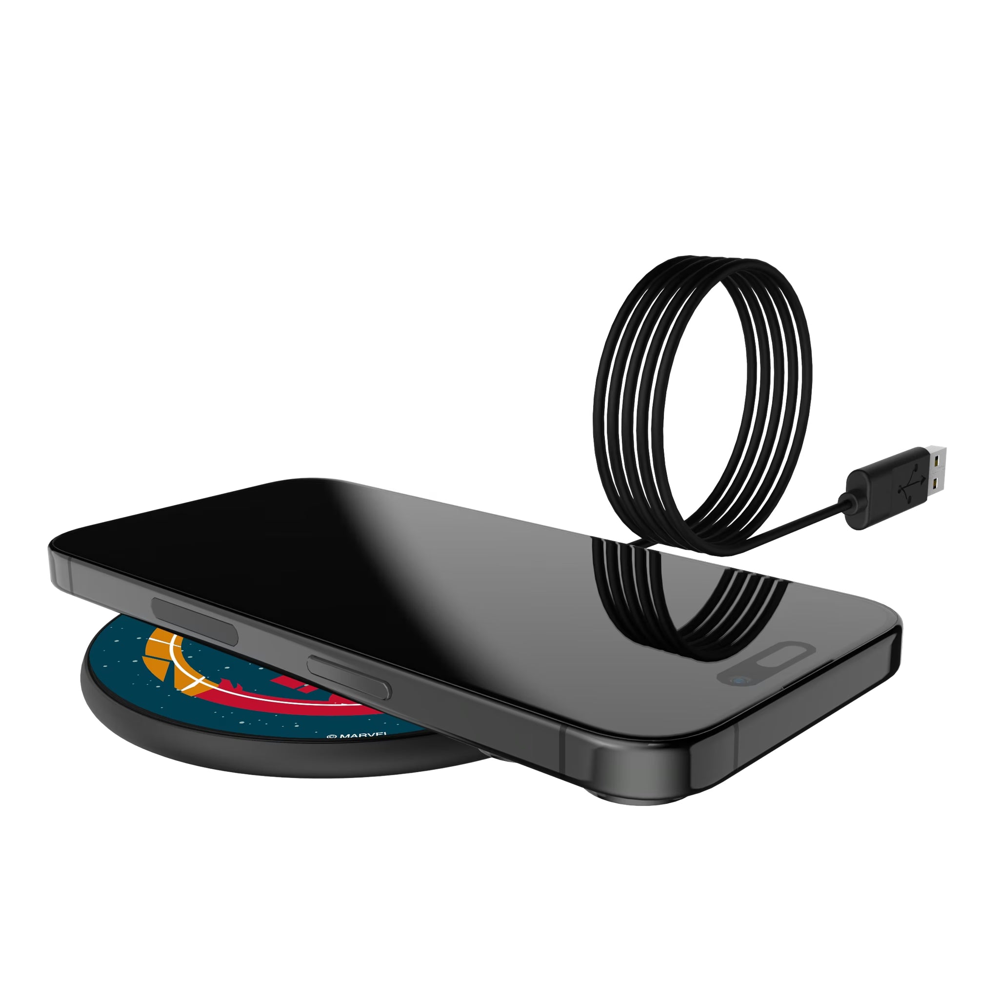 Marvel Fantastic Four Badge 15-Watt Wireless Charger - Lifestyle