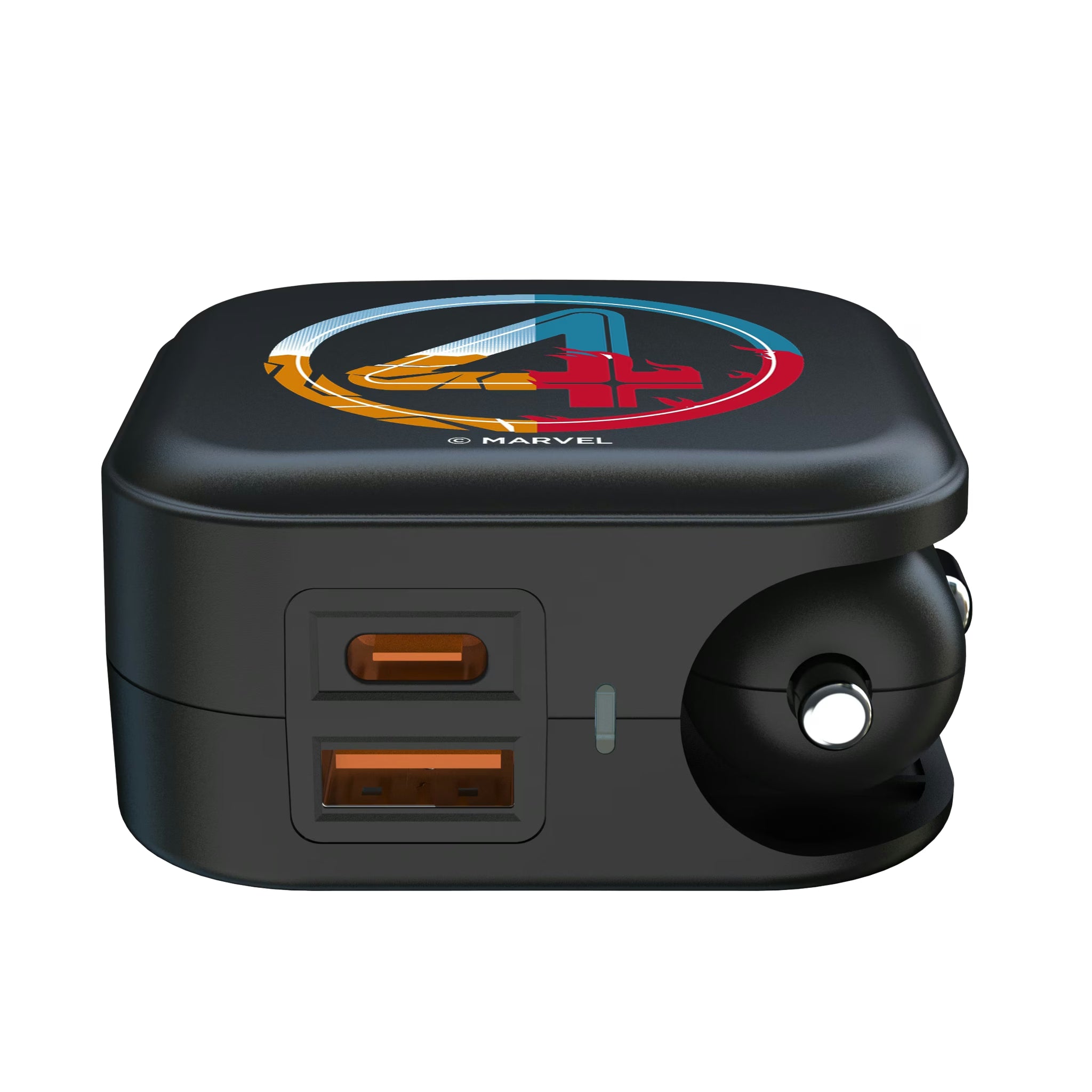 Marvel Fantastic Four Badge 2 in 1 USB A/C Charger