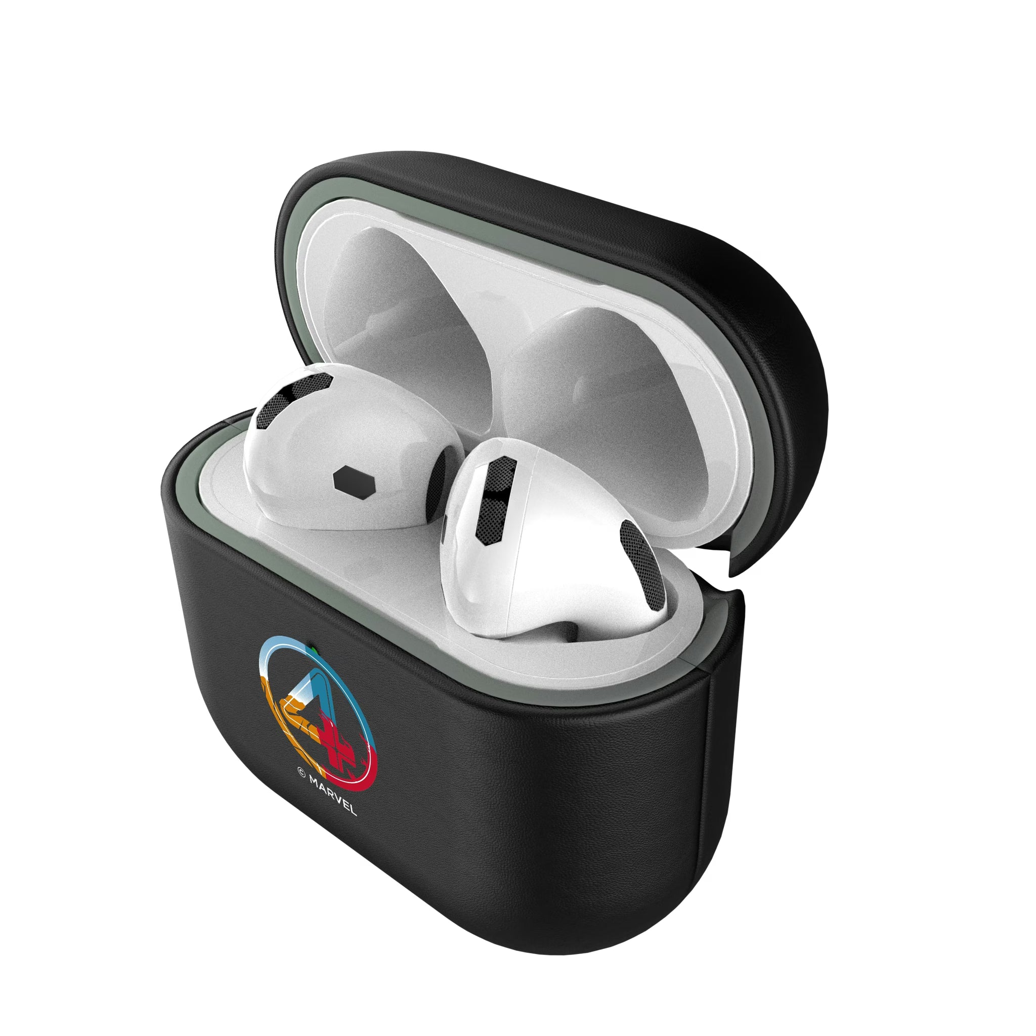 Marvel Fantastic Four Badge AirPods AirPod Case Cover#Device_AirPods 4