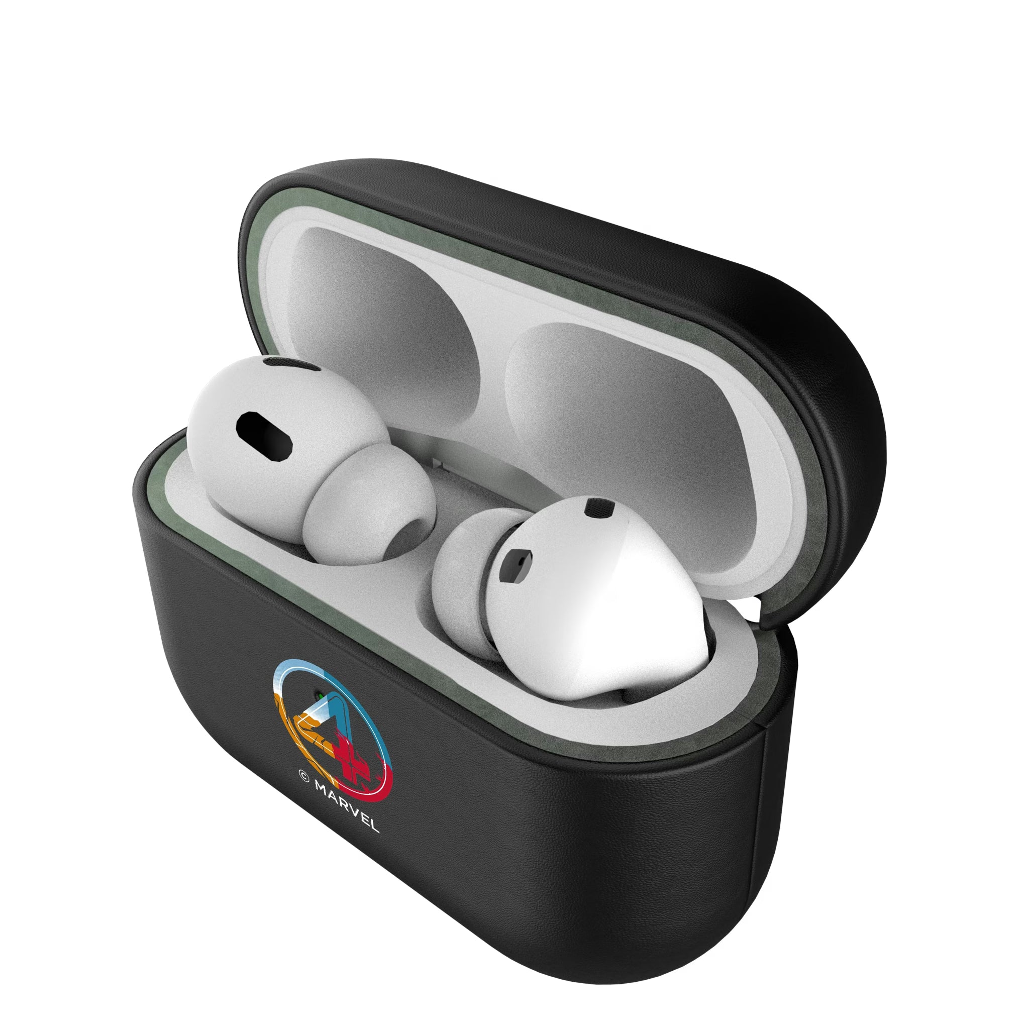 Marvel Fantastic Four Badge AirPods AirPod Case Cover#Device_AirPods Pro 1st Gen