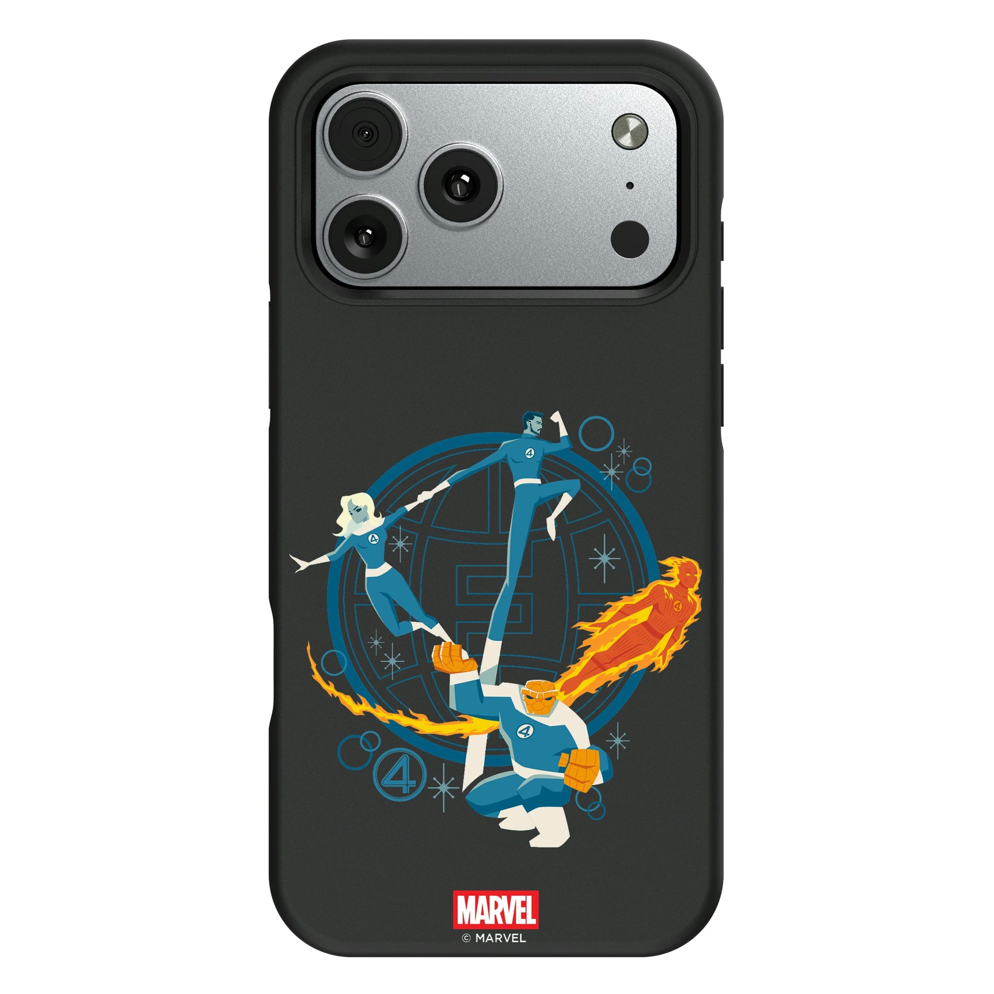 Marvel Fantastic Four Badge iPhone Bump Phone Case for Apple iPhone#Device_iPhone 17 Pro Max