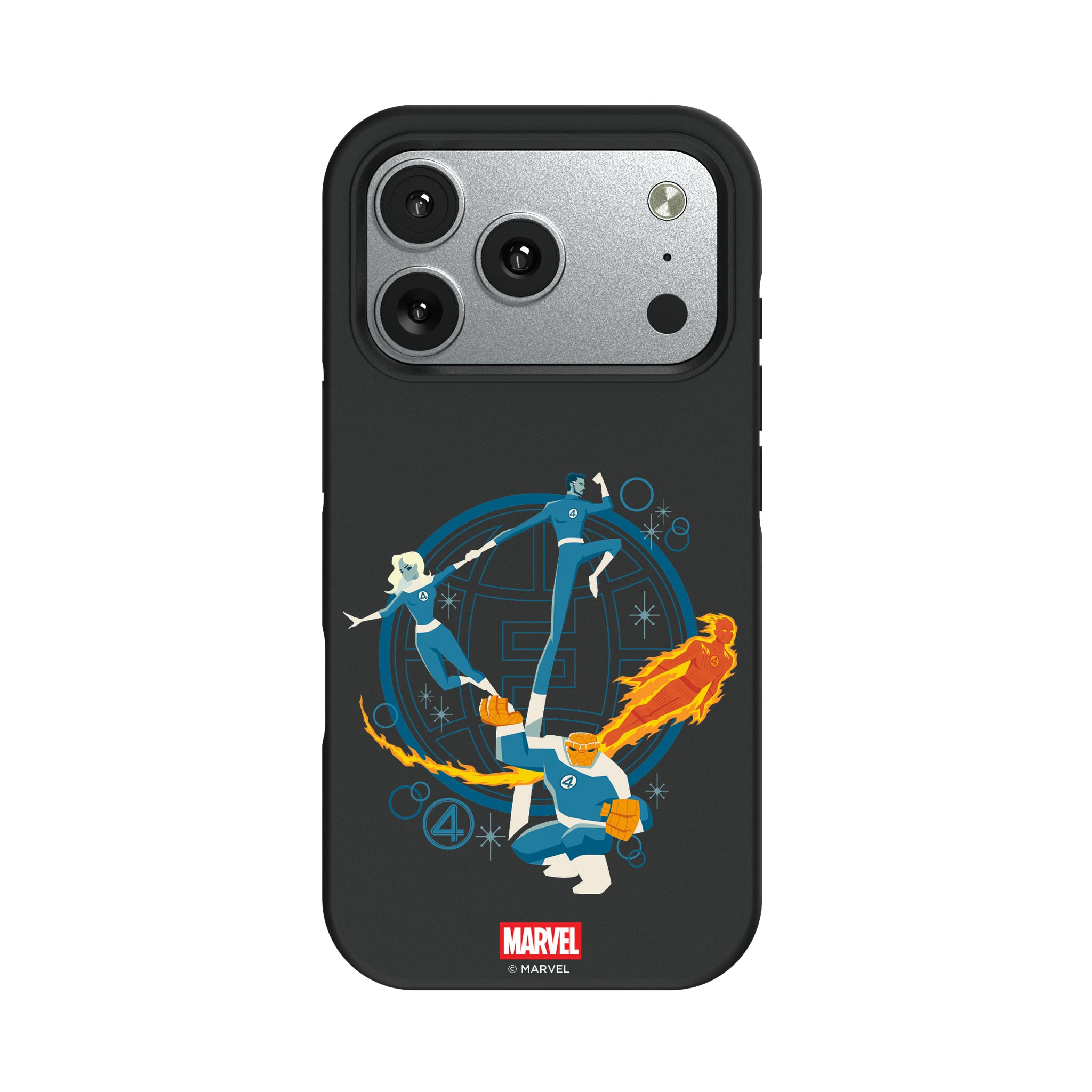 Marvel Fantastic Four Badge iPhone Bump Phone Case for Apple iPhone#Device_iPhone 17 Pro