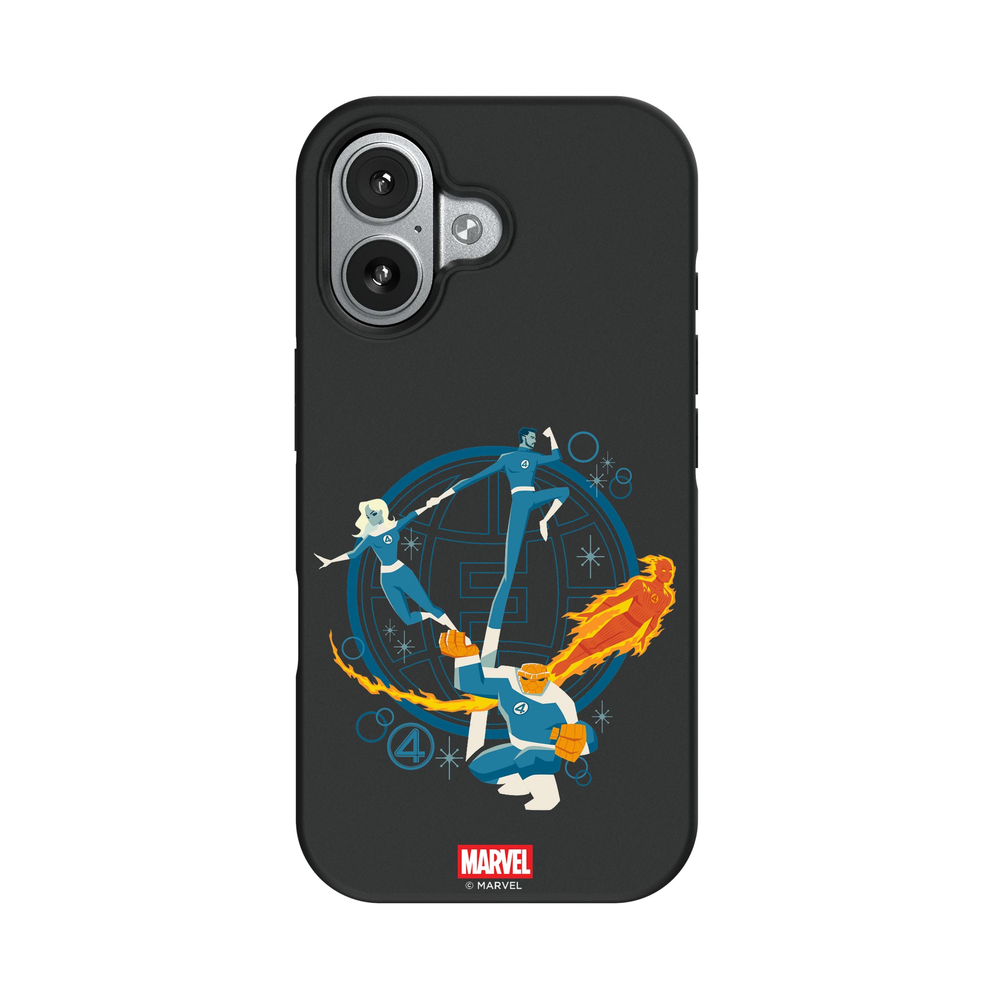 Marvel Fantastic Four Badge iPhone Bump Phone Case for Apple iPhone#Device_iPhone 17