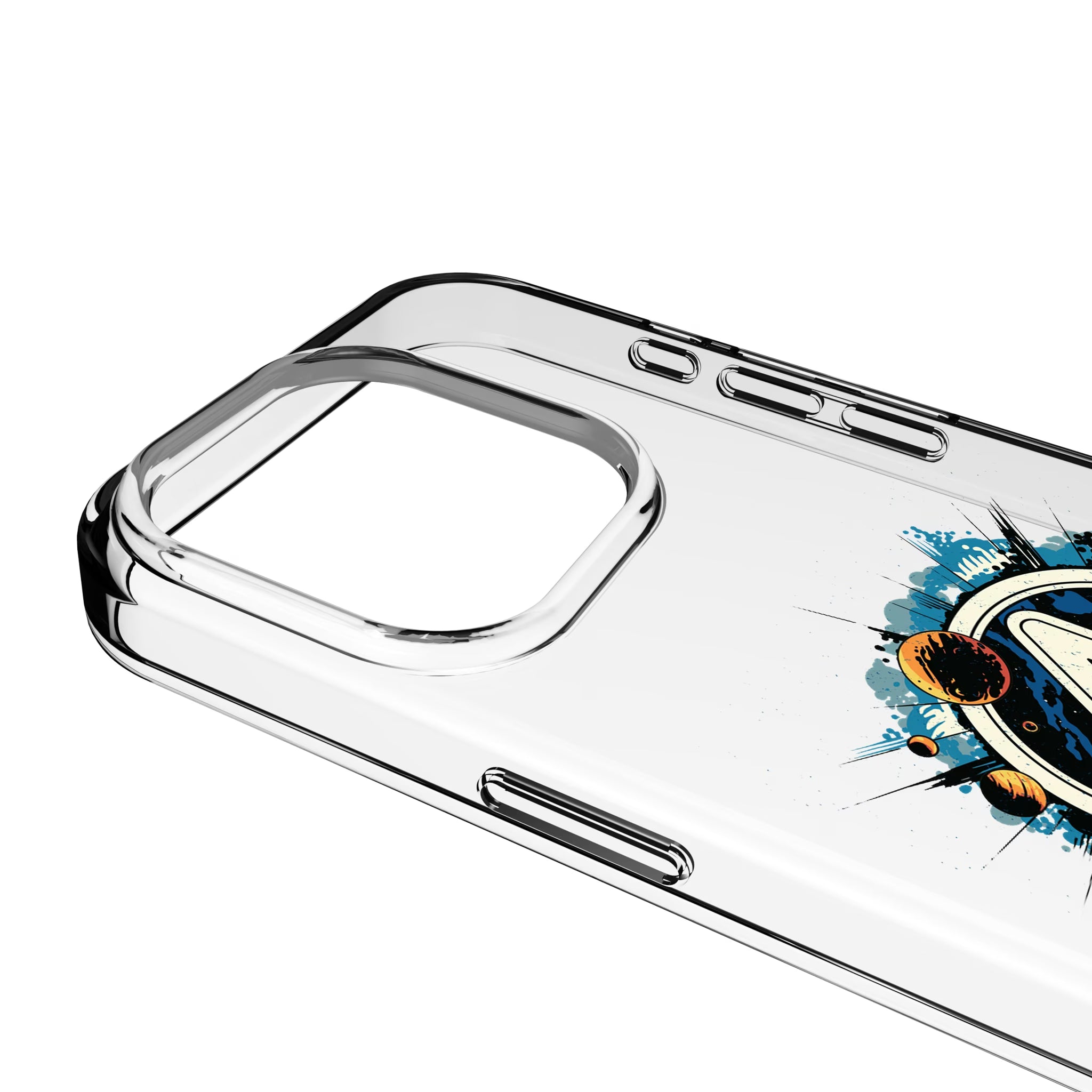 Marvel Fantastic Four Badge iPhone Clear Phone Case for Apple iPhone - Detail