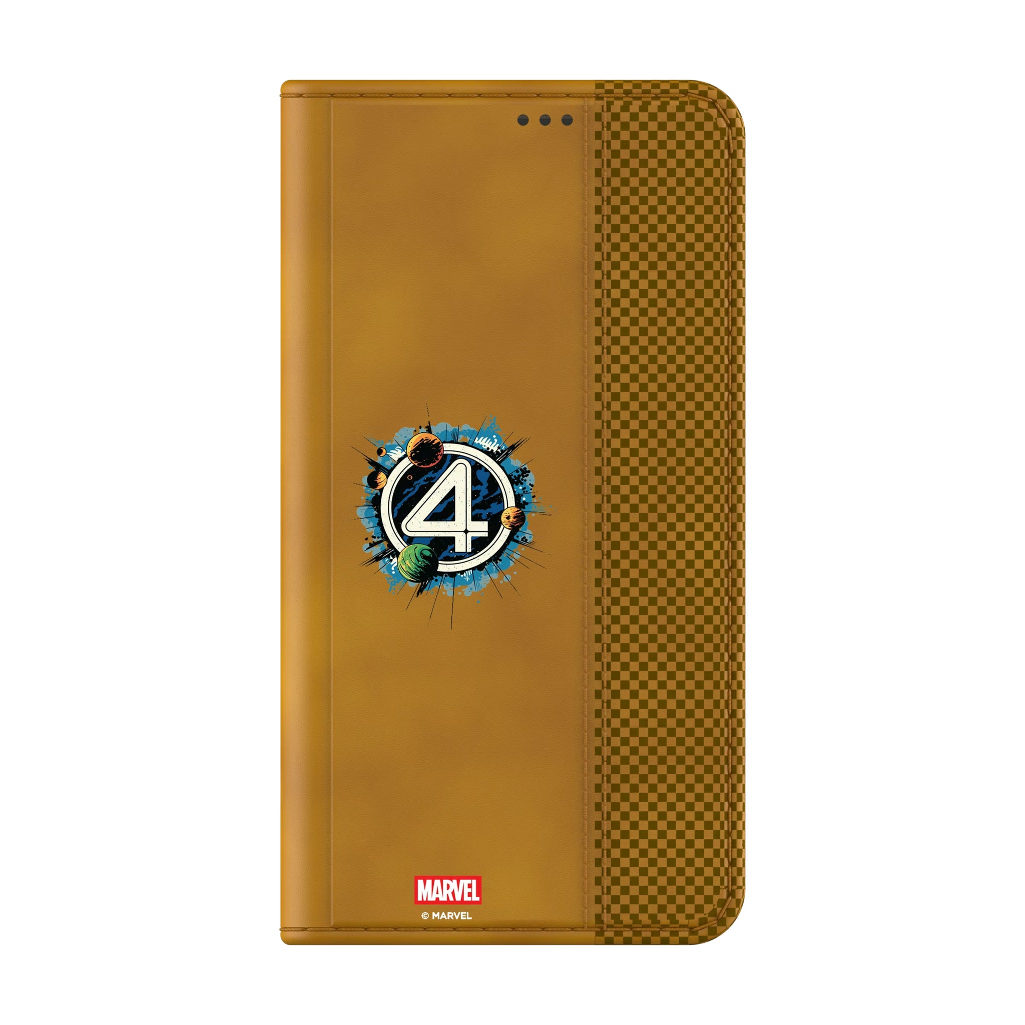 Marvel Fantastic Four Badge Galaxy Folio Phone Case for Samsung Galaxy