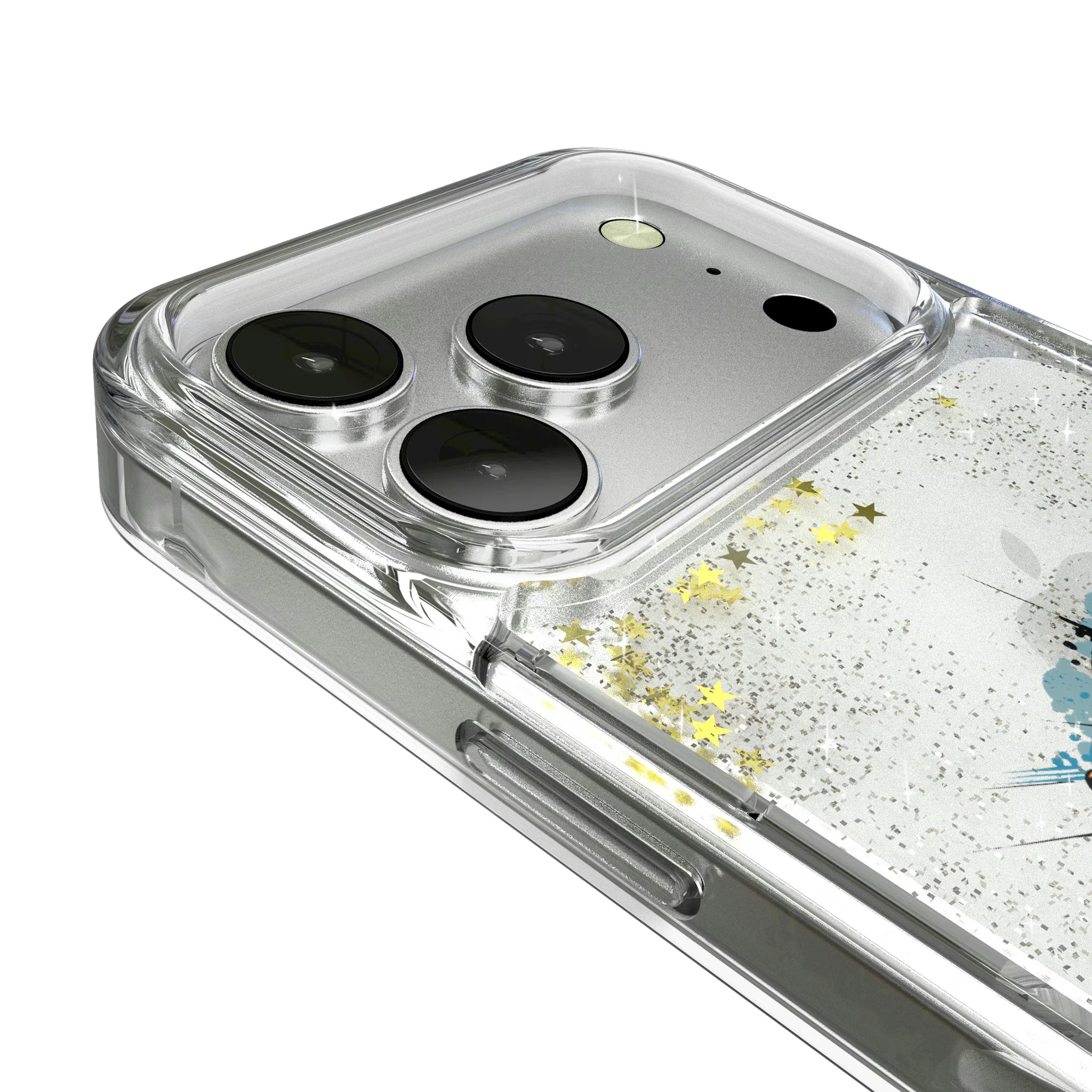 Marvel Fantastic Four Badge iPhone Glitter Phone Case for Apple iPhone - Detail