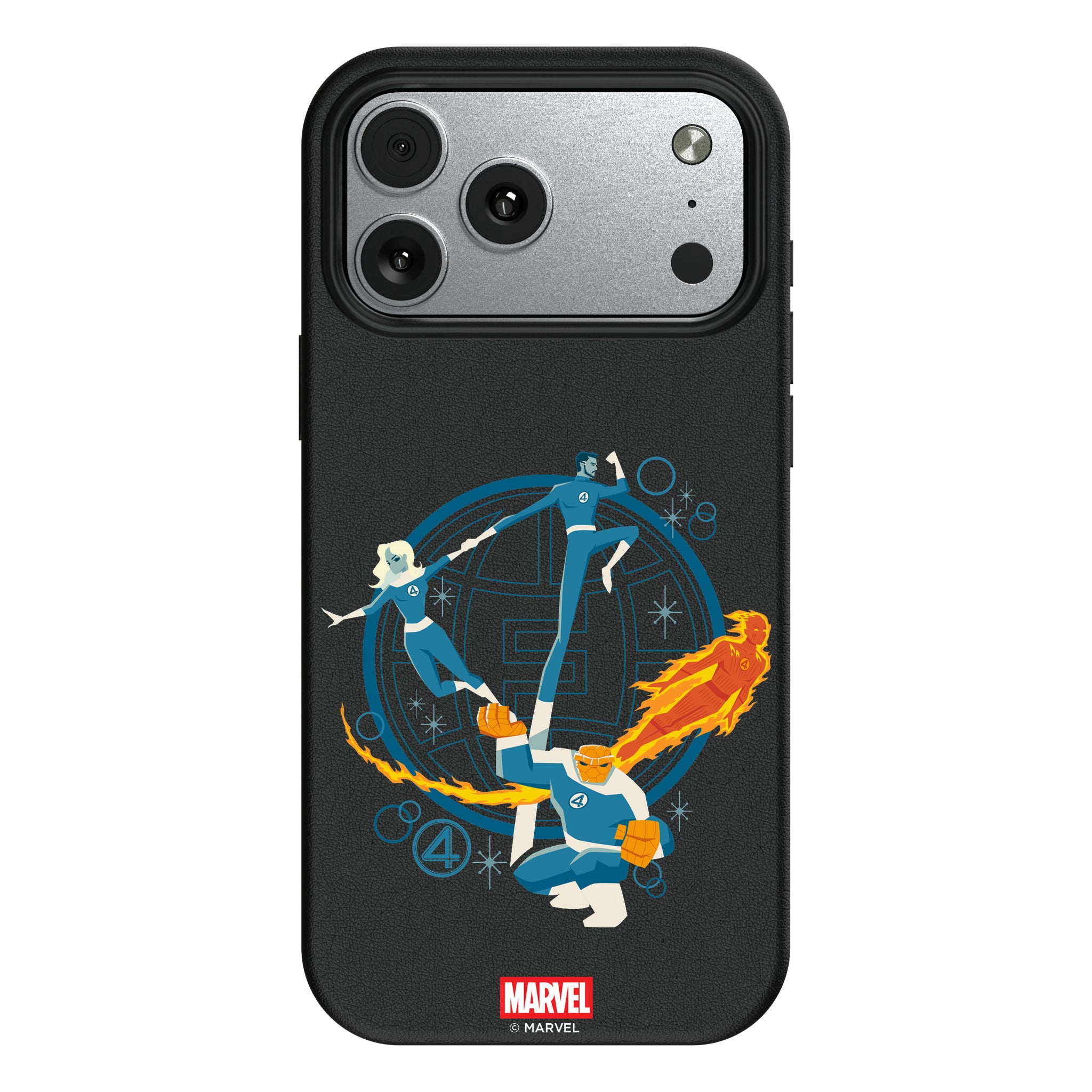 Marvel Fantastic Four Badge iPhone MagSafe Compatible Phone Case for Apple iPhone#Device_iPhone 17 Pro Max