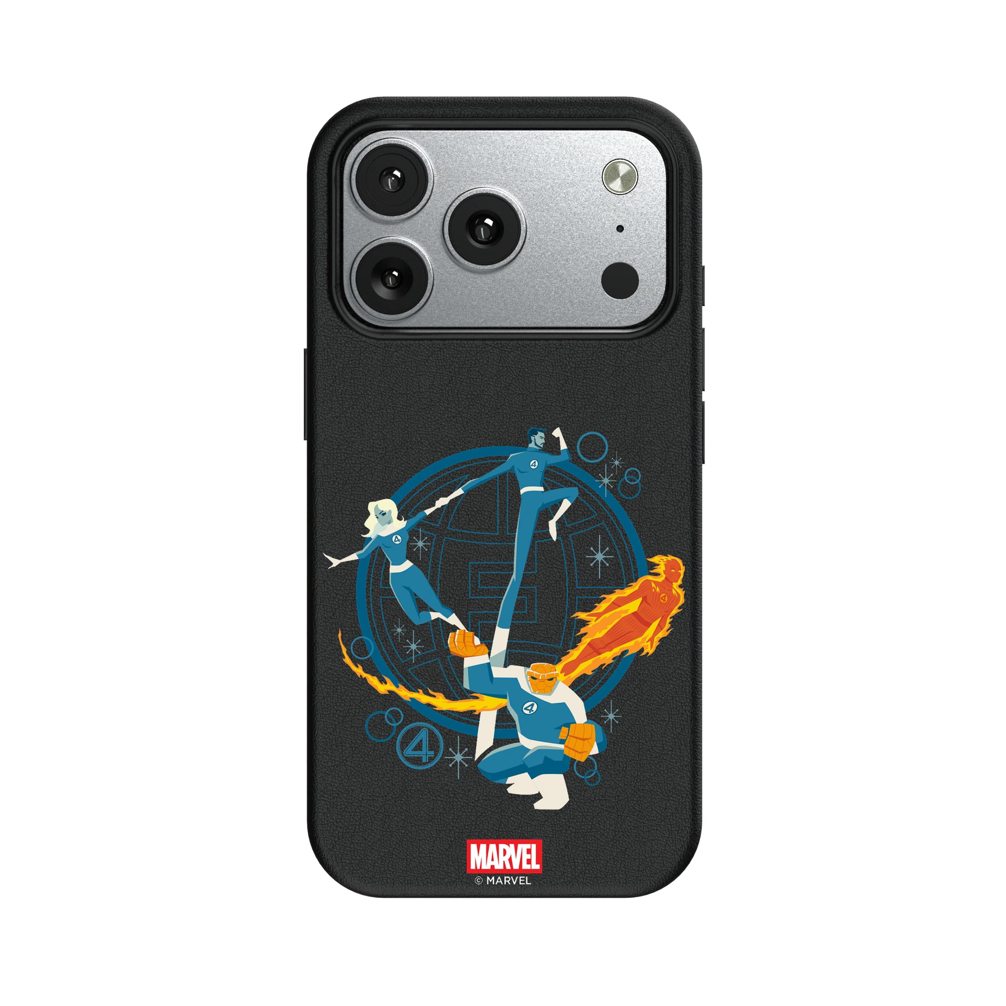 Marvel Fantastic Four Badge iPhone MagSafe Compatible Phone Case for Apple iPhone#Device_iPhone 17 Pro
