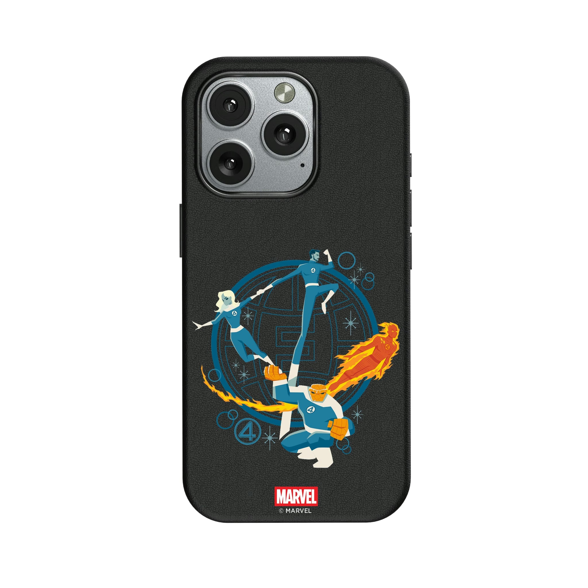 Marvel Fantastic Four Badge iPhone MagSafe Compatible Phone Case for Apple iPhone