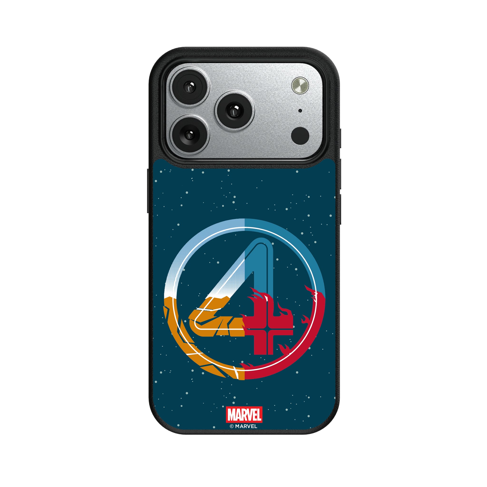 Marvel Fantastic Four Badge iPhone MagSafe Compatible Phone Case for Apple iPhone#Device_iPhone 17 Pro