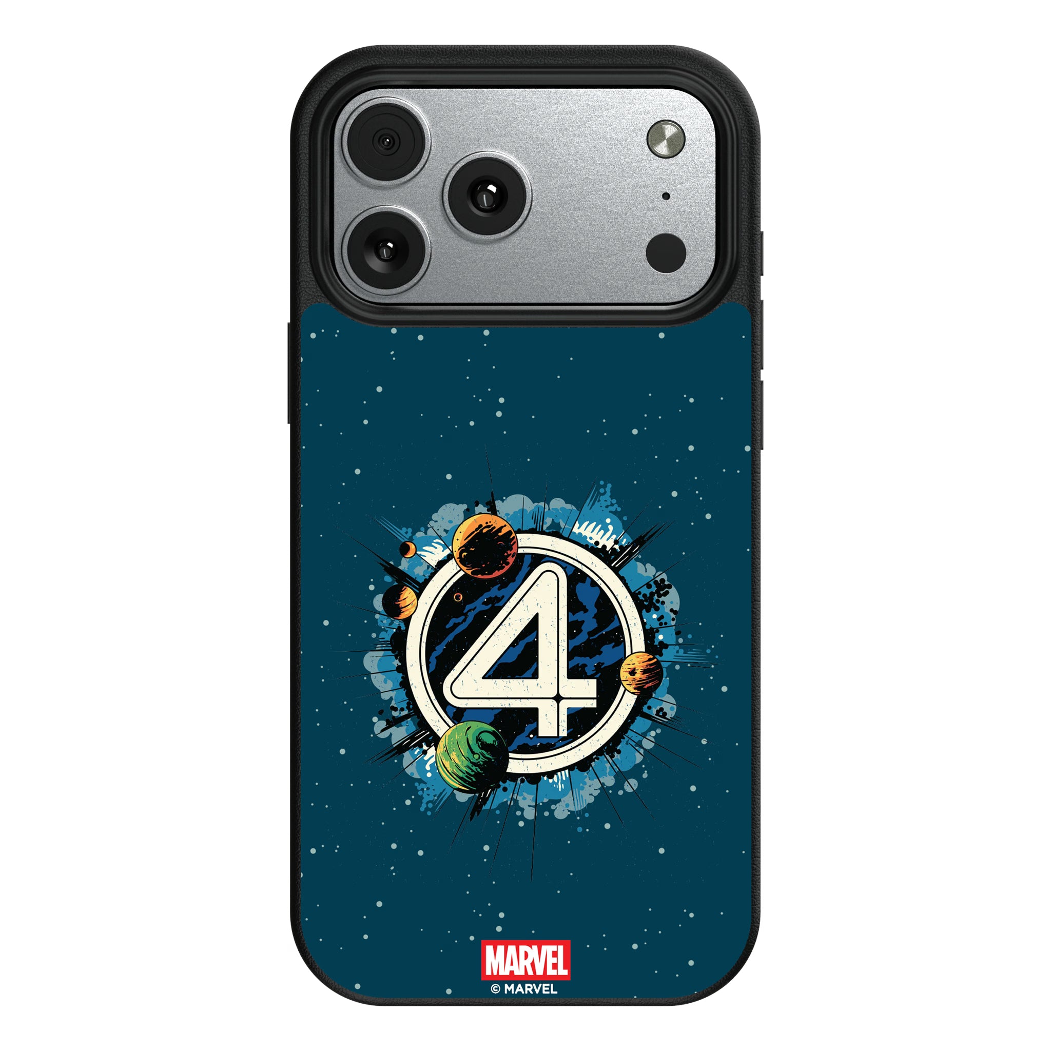 Marvel Fantastic Four Badge iPhone MagSafe Compatible Phone Case for Apple iPhone#Device_iPhone 17 Pro Max