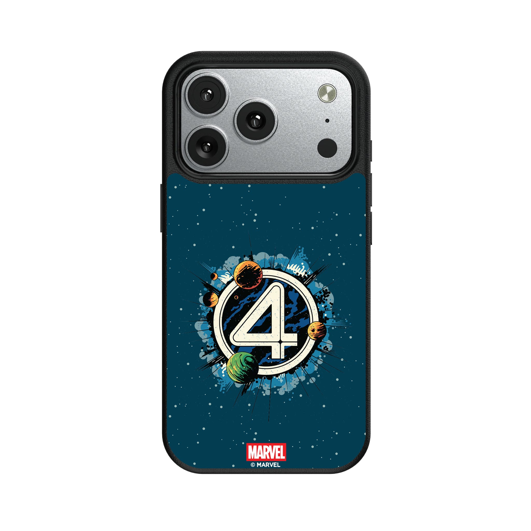 Marvel Fantastic Four Badge iPhone MagSafe Compatible Phone Case for Apple iPhone#Device_iPhone 17 Pro
