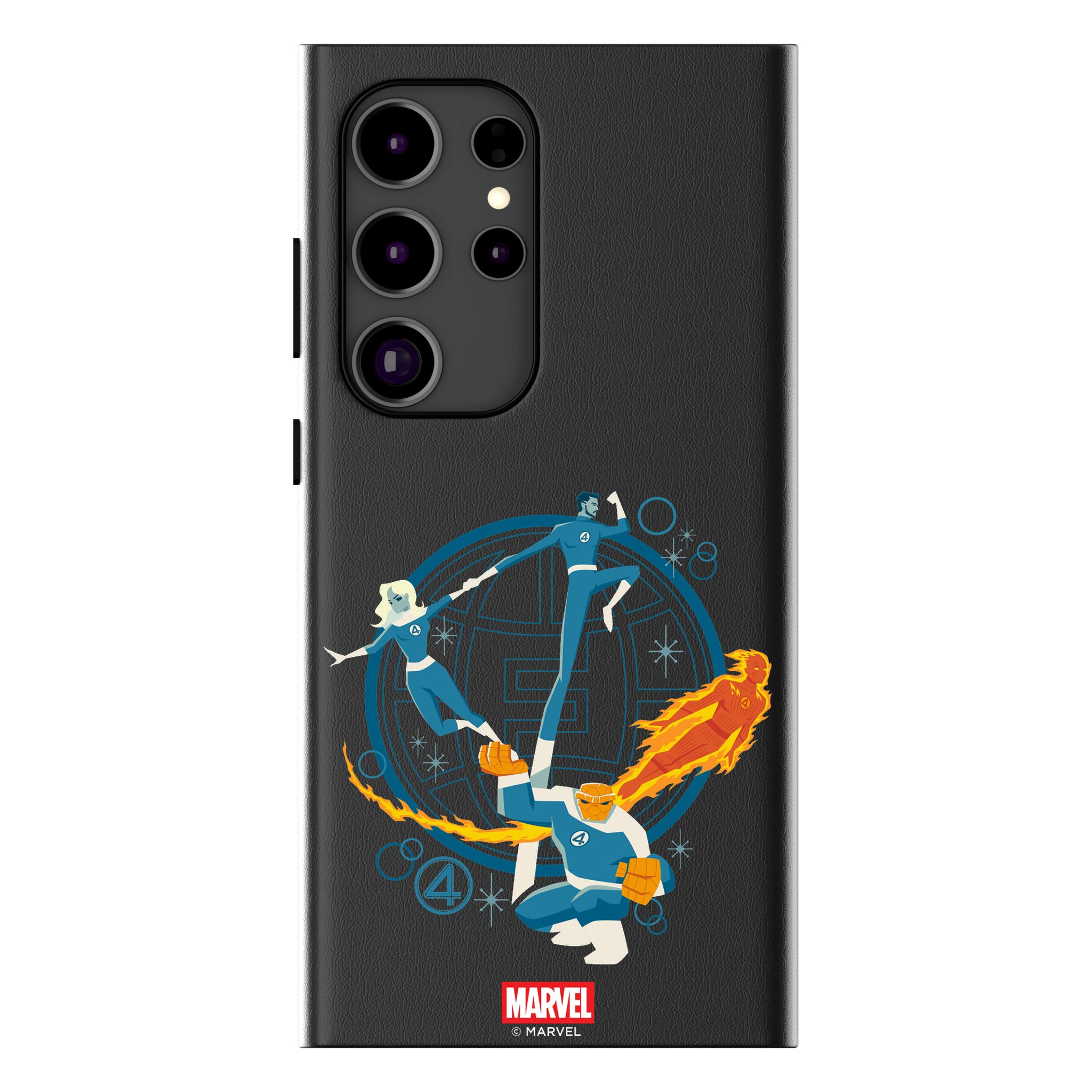 Marvel Fantastic Four Badge Galaxy MagSafe Compatible Phone Case for Samsung Galaxy