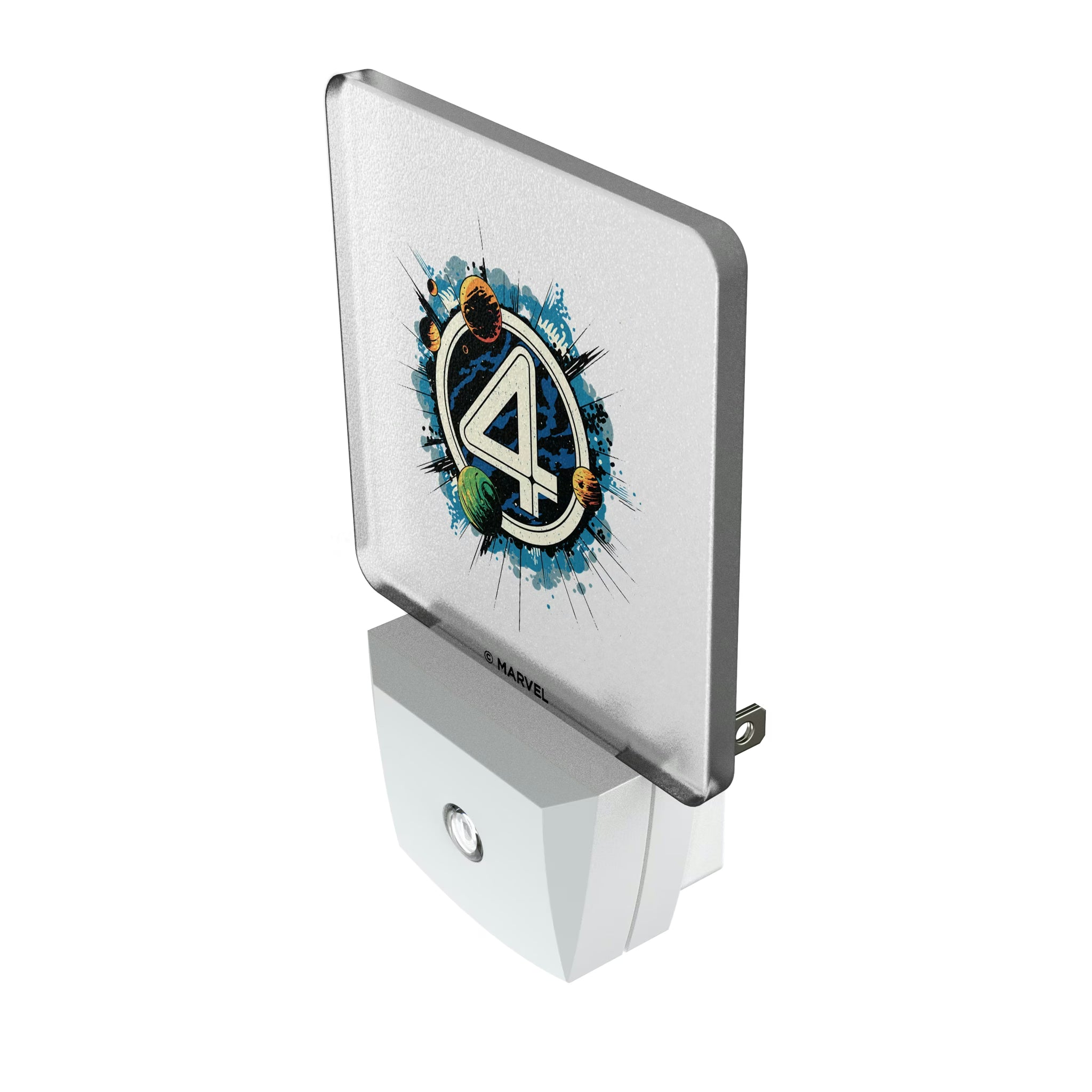 Marvel Fantastic Four Badge Night Light 2-Pack - Isometric View