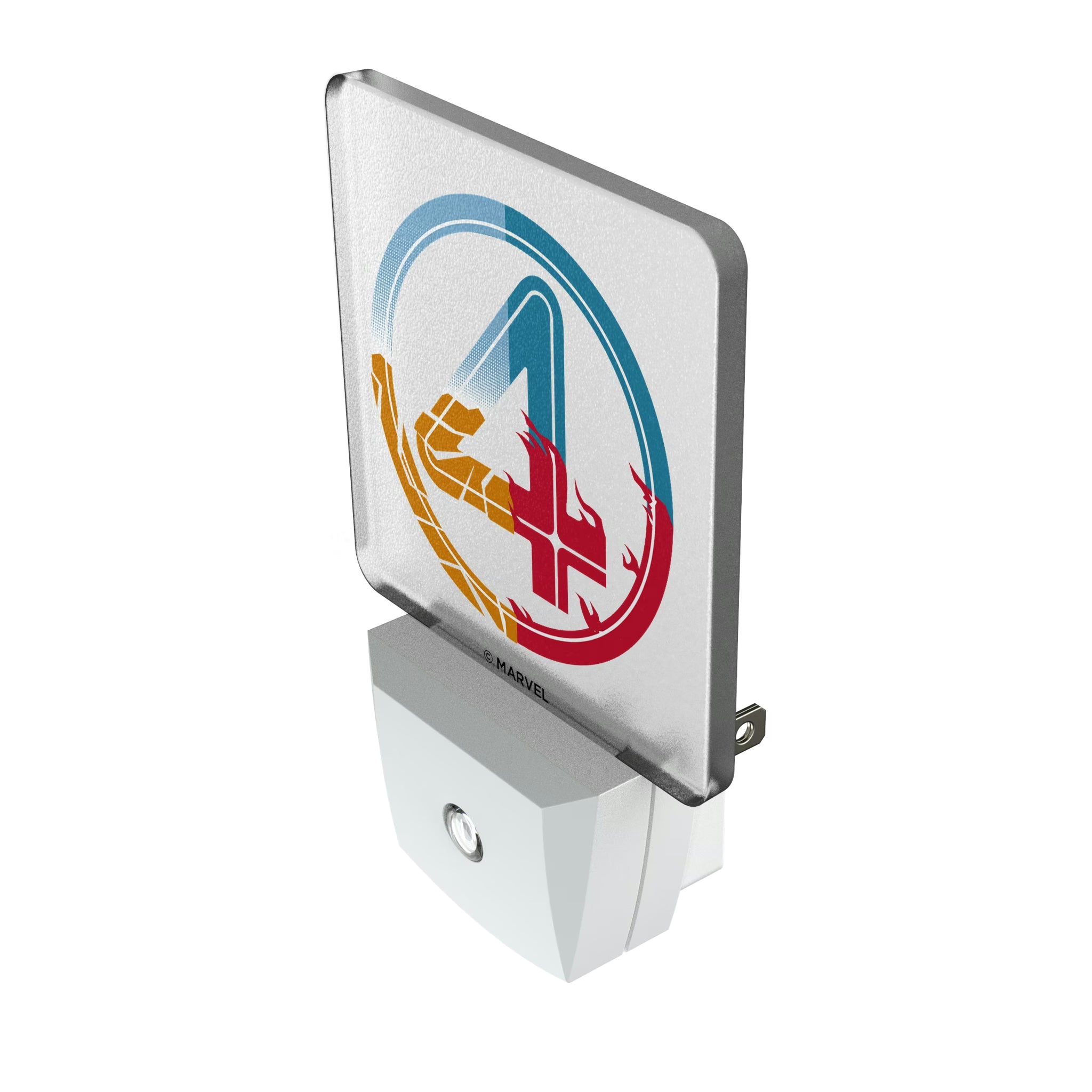 Marvel Fantastic Four Badge Night Light 2-Pack - Isometric View