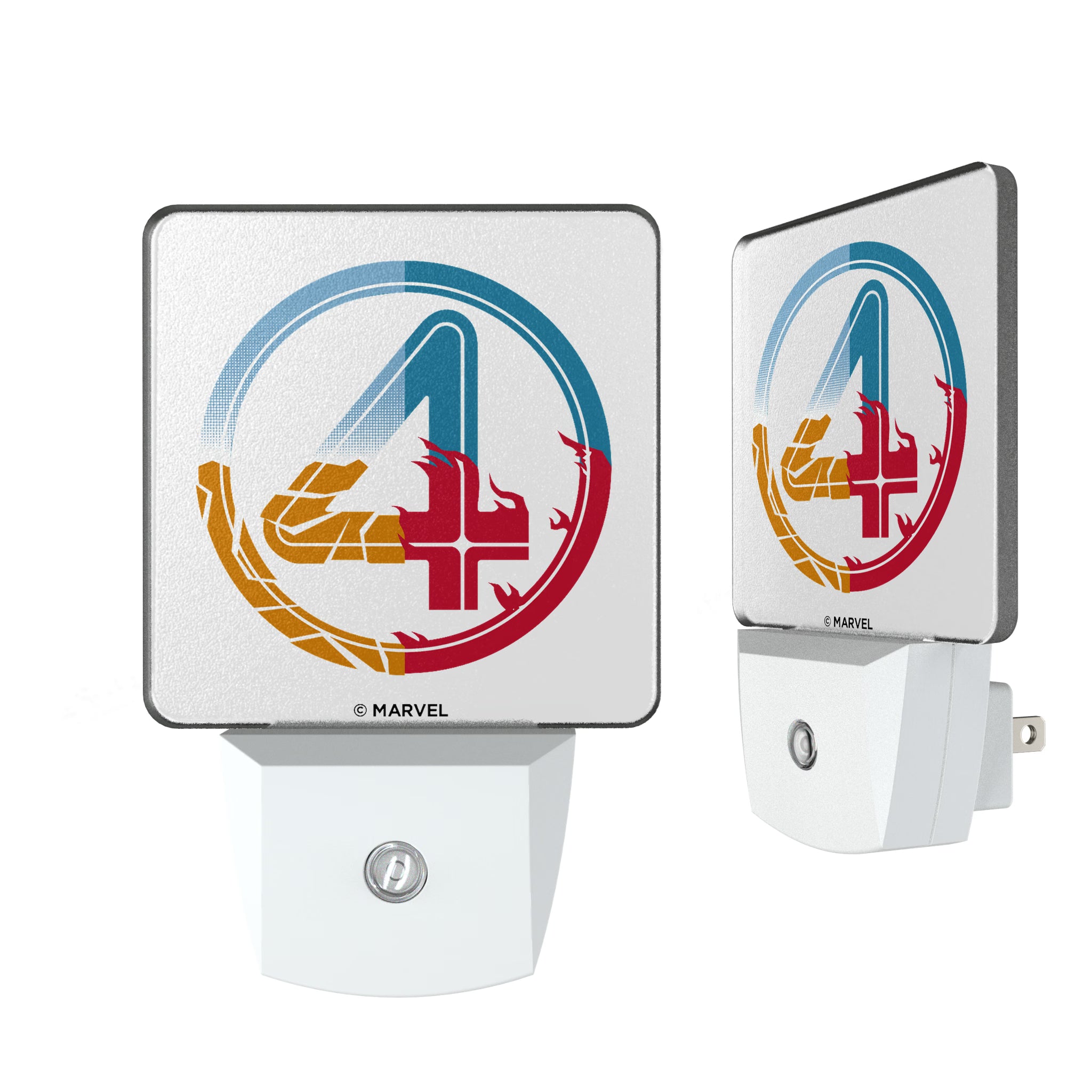 Marvel Fantastic Four Badge Night Light 2-Pack