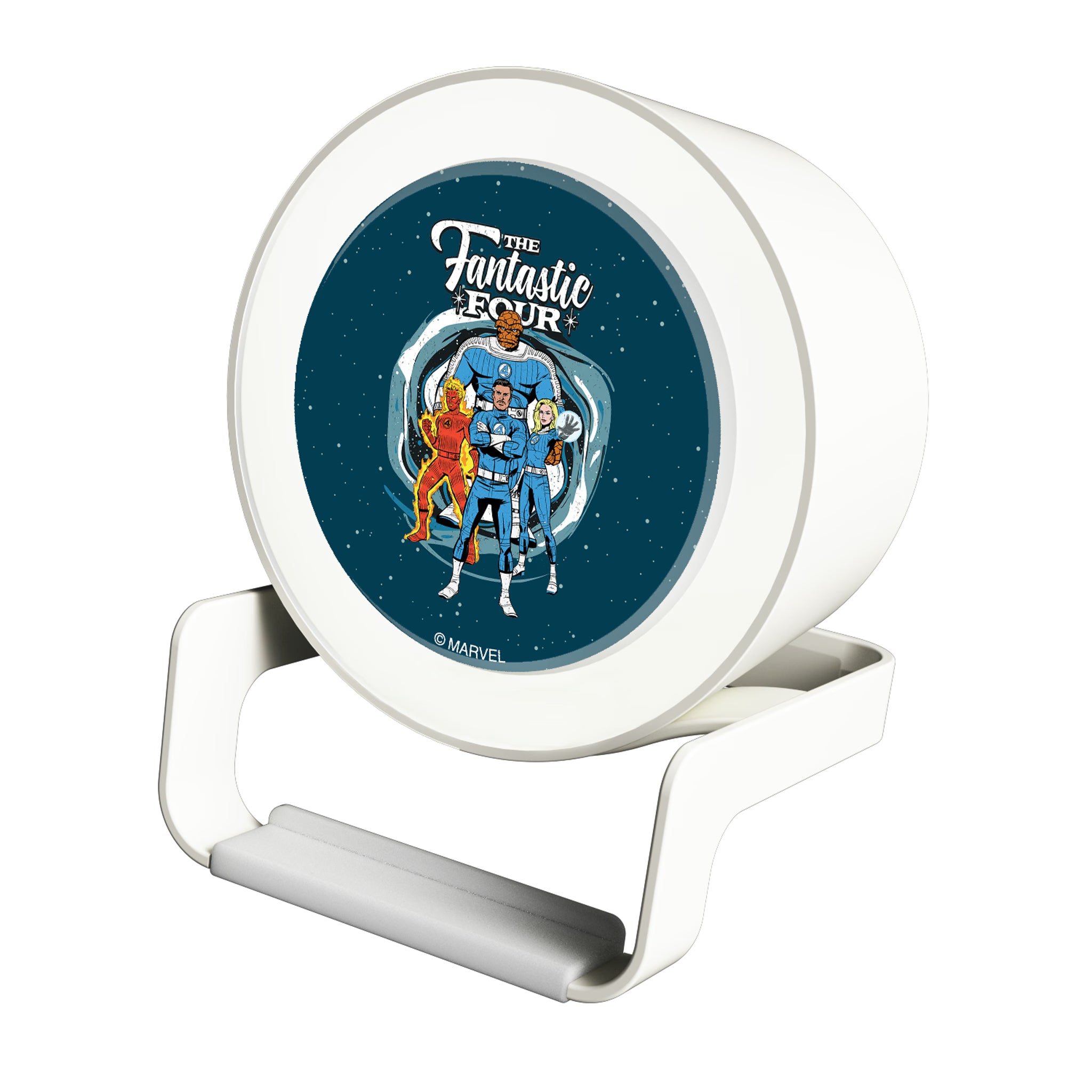 Marvel Fantastic Four Badge Night Light Charger and Bluetooth Speaker