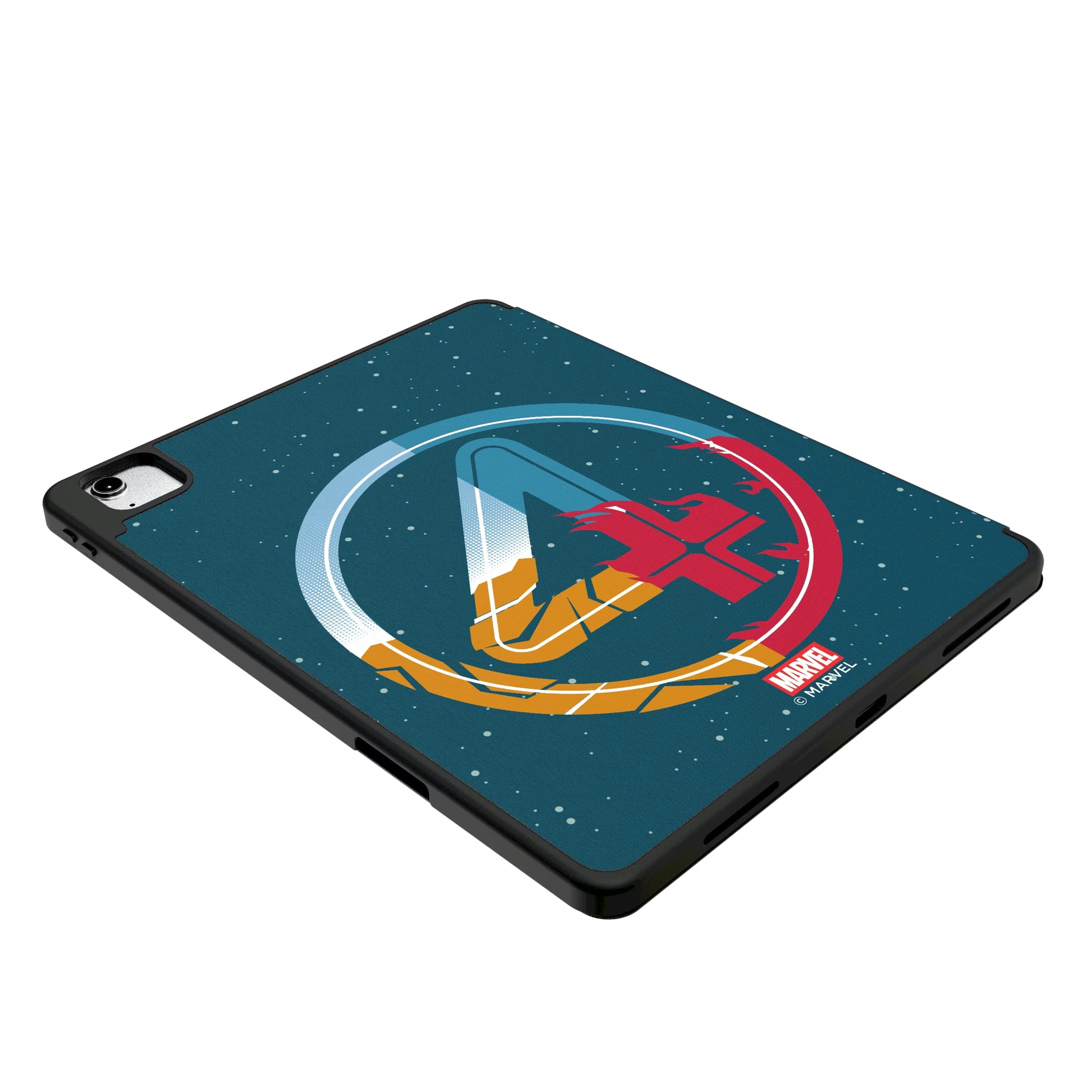Marvel Fantastic Four Badge iPad Tablet Case for Apple iPad - Isometric View