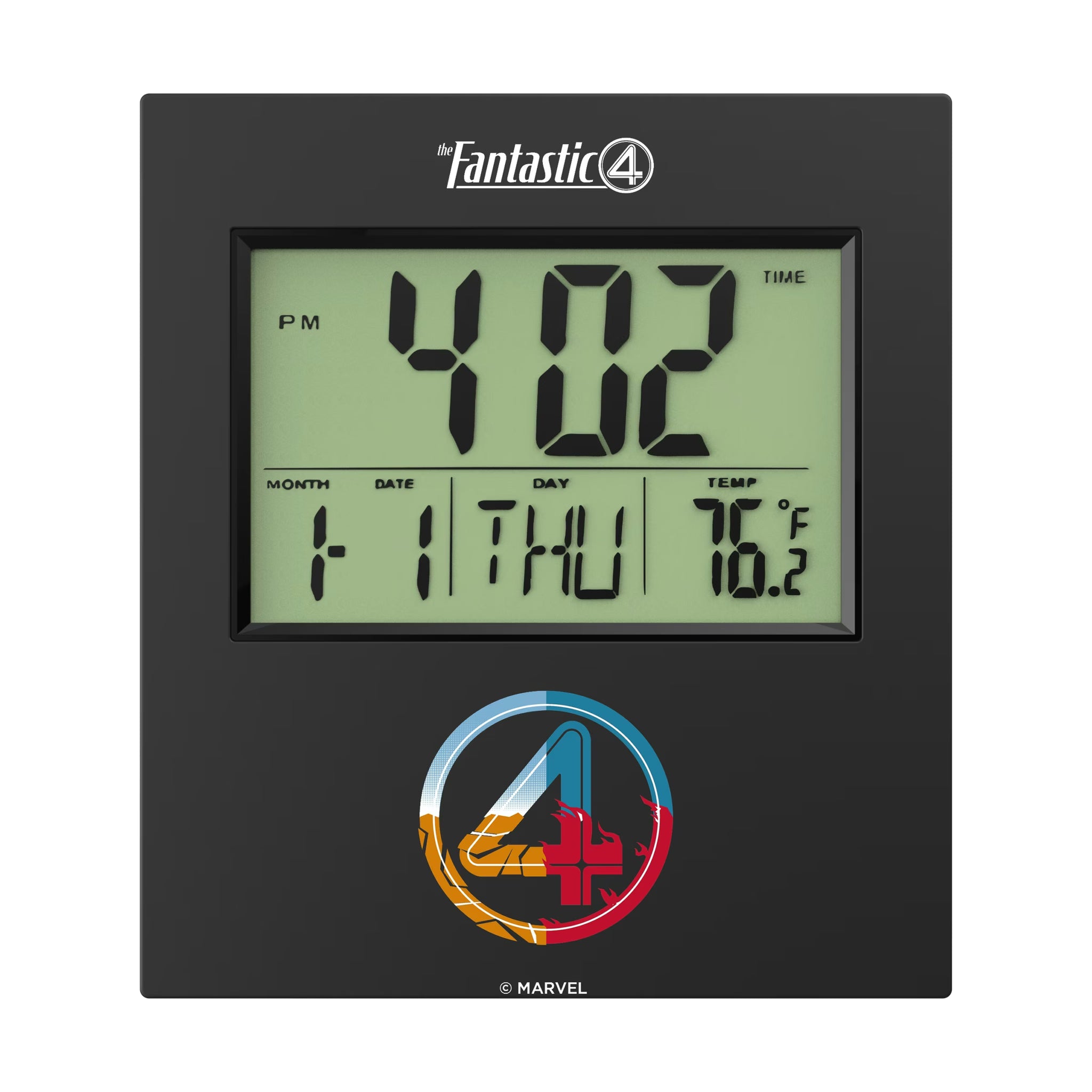 Marvel Fantastic Four Badge Wall Clock