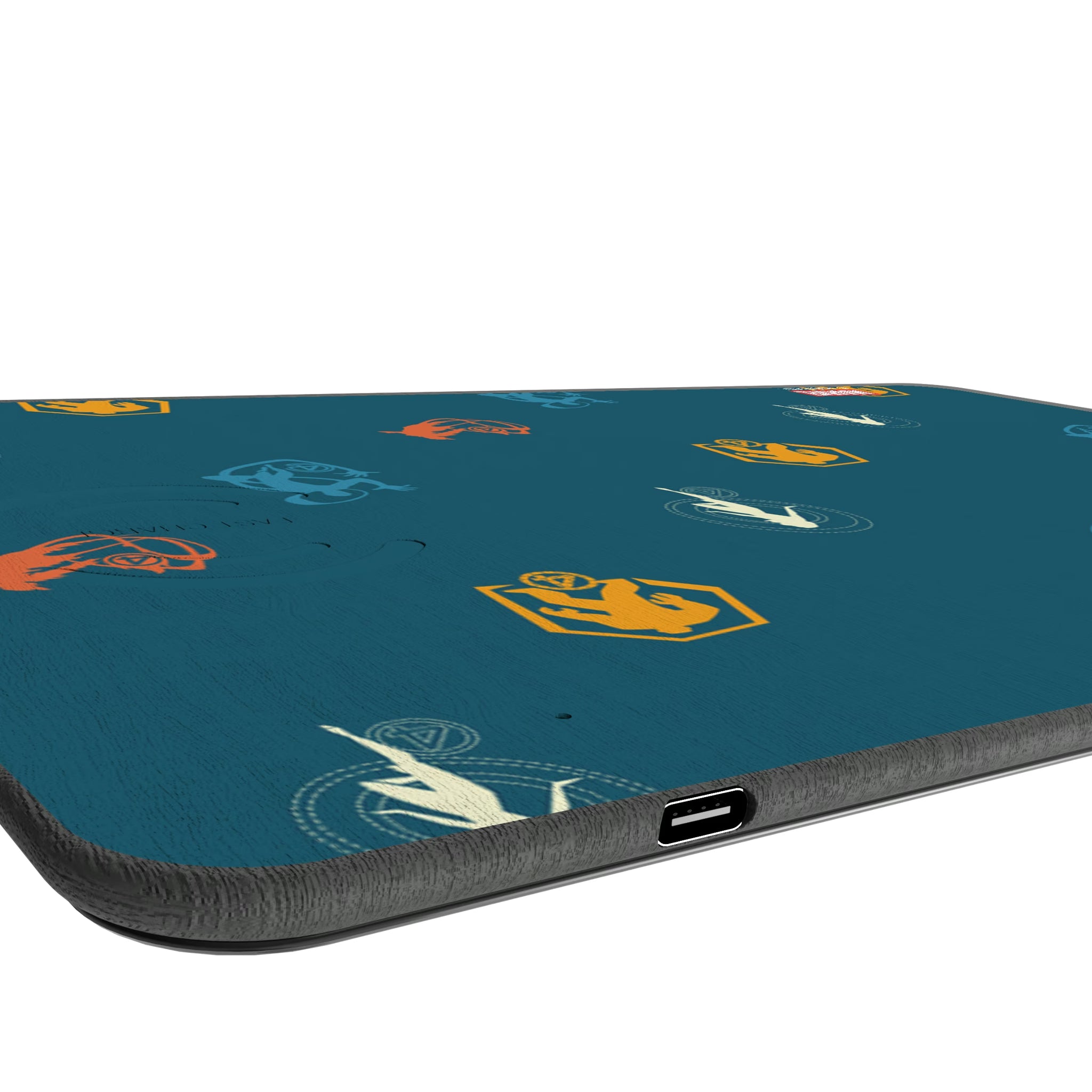 Marvel Fantastic Four Pattern 2 15-Watt Wireless Charger and Mouse Pad