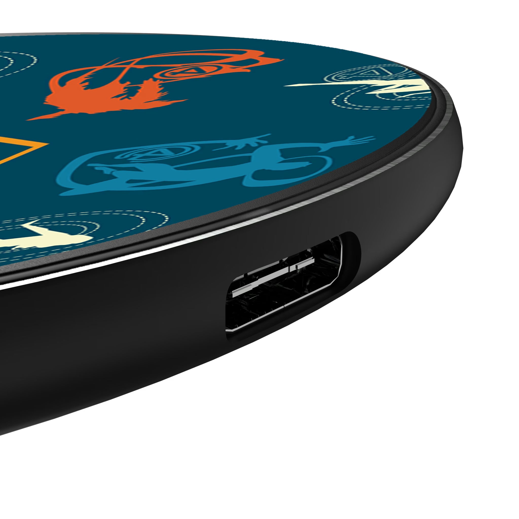 Marvel Fantastic Four Pattern 2 15-Watt Wireless Charger - Detail