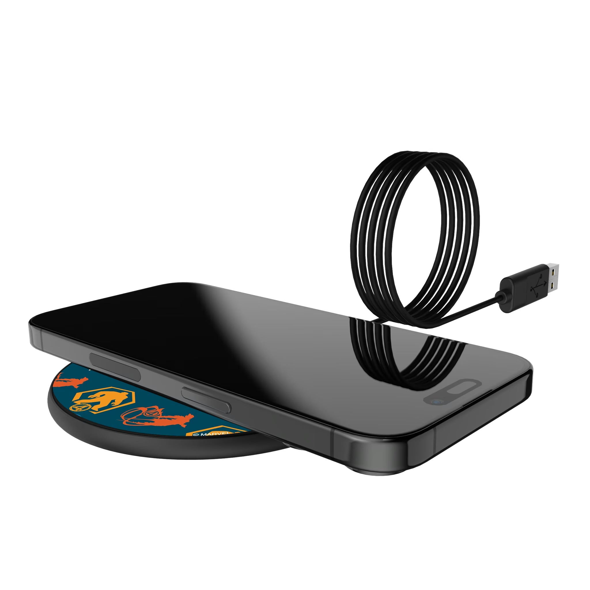 Marvel Fantastic Four Pattern 2 15-Watt Wireless Charger - Lifestyle