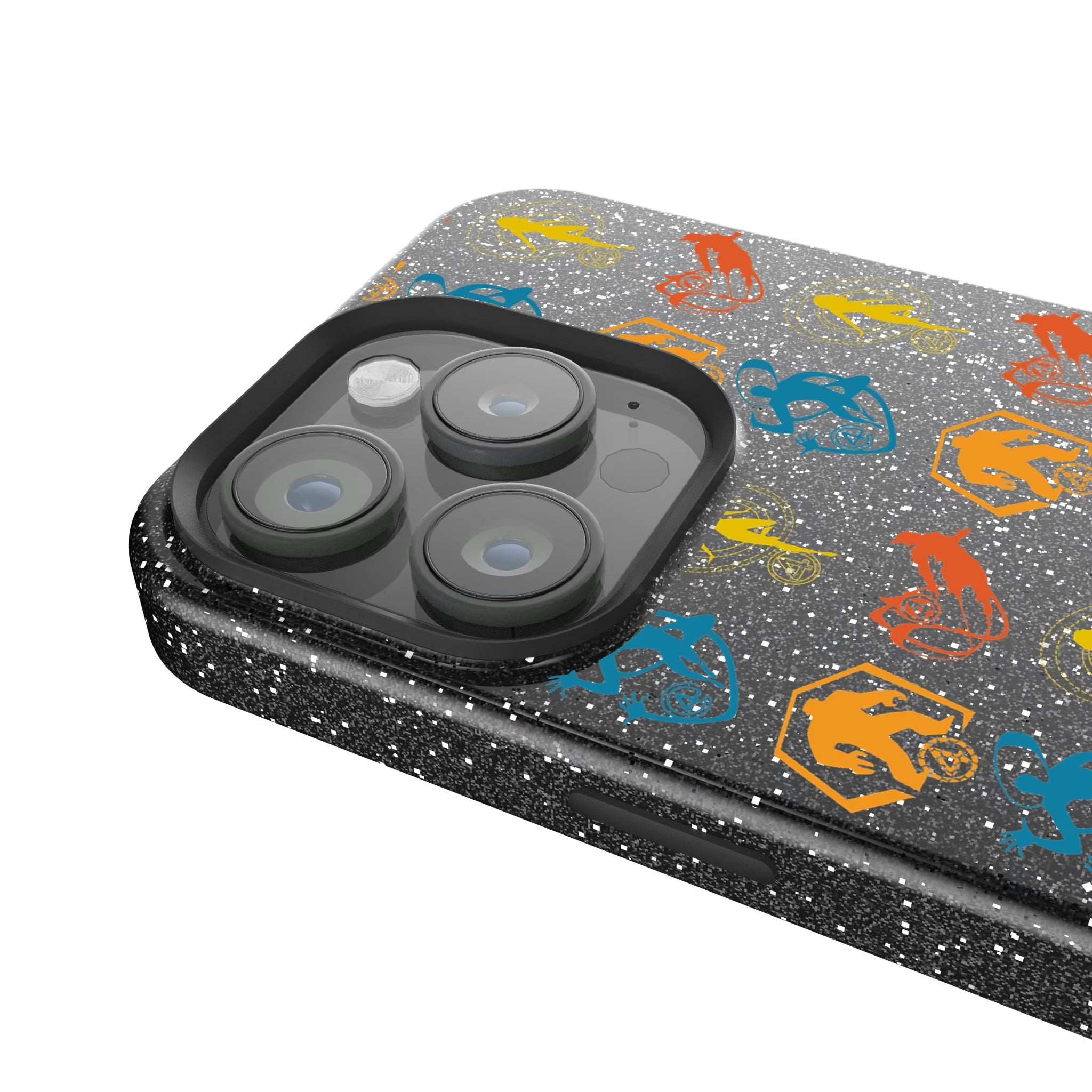 Marvel Fantastic Four Pattern 2 iPhone Bling Phone Case for Apple iPhone - Detail