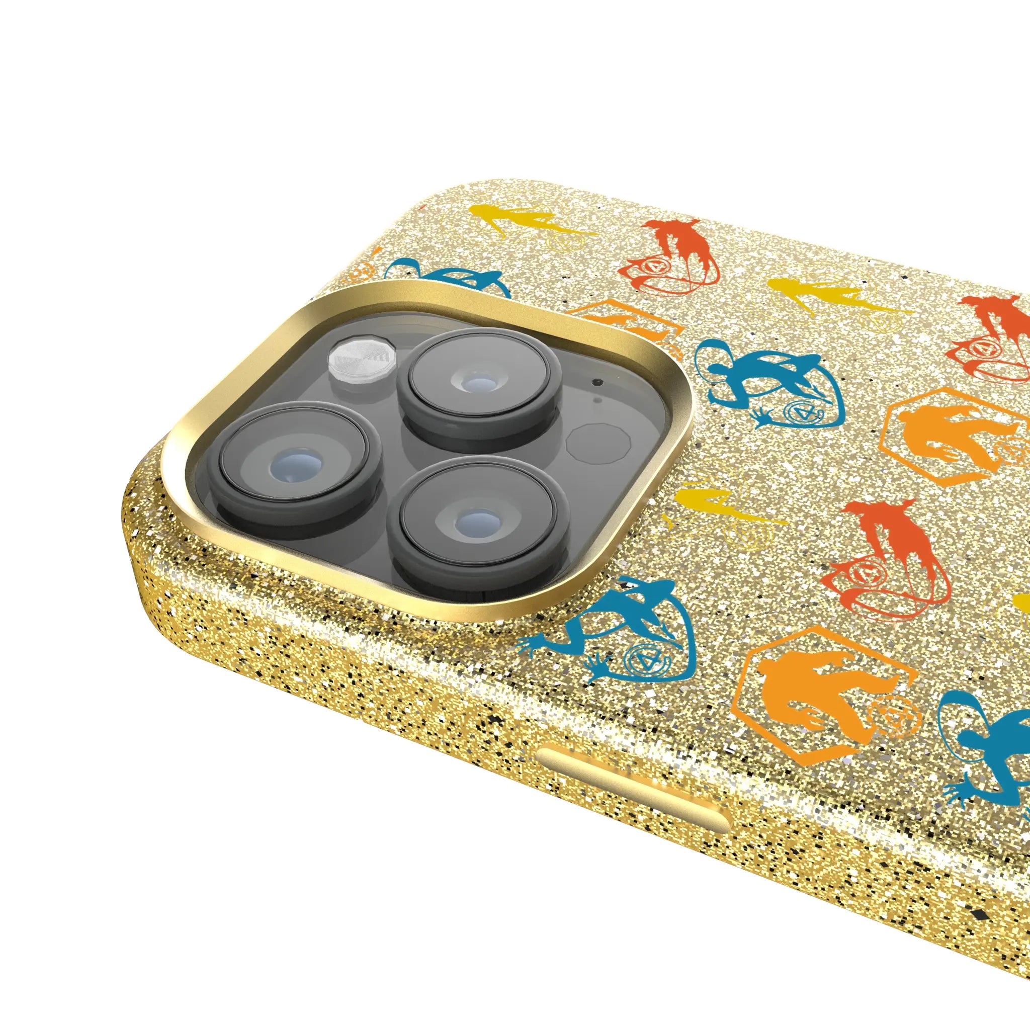 Marvel Fantastic Four Pattern 2 iPhone Bling Phone Case for Apple iPhone - Detail