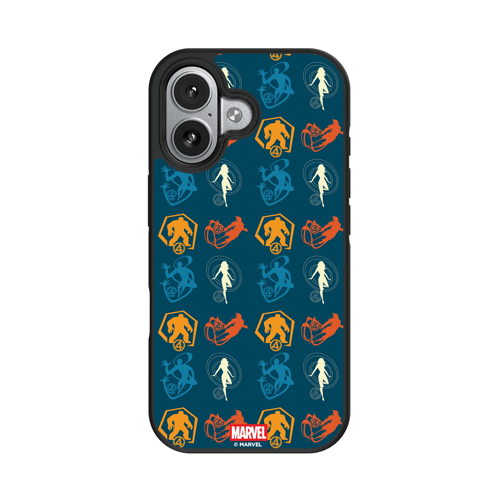 Marvel Fantastic Four Pattern 2 iPhone Bump Phone Case for Apple iPhone#Device_iPhone 17