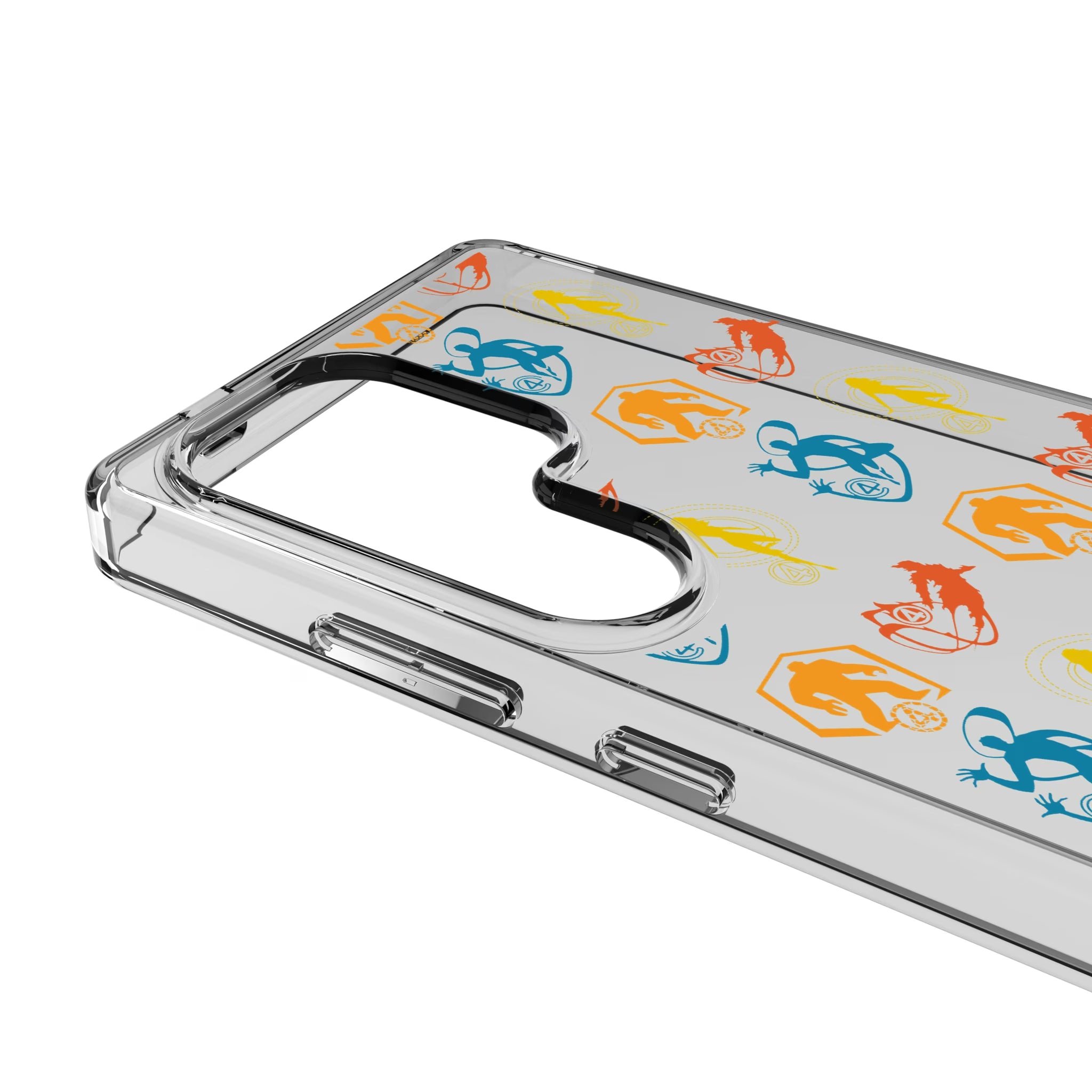 Marvel Fantastic Four Pattern 2 Galaxy Clear Phone Case for Samsung Galaxy - Detail