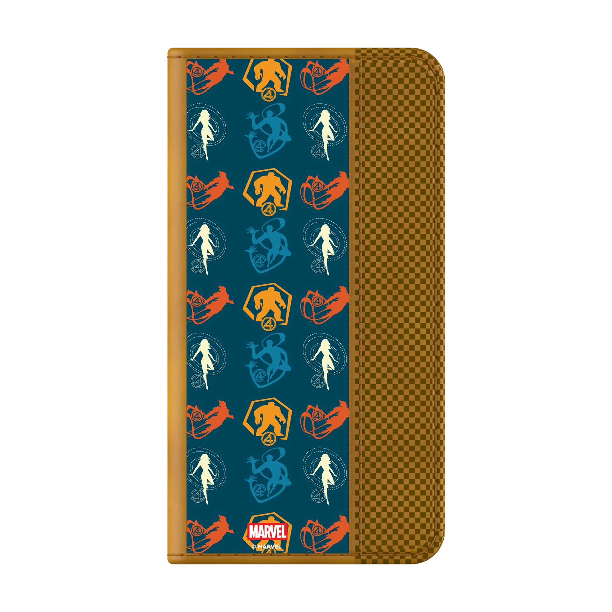 Marvel Fantastic Four Pattern 2 Galaxy Folio Phone Case for Samsung Galaxy