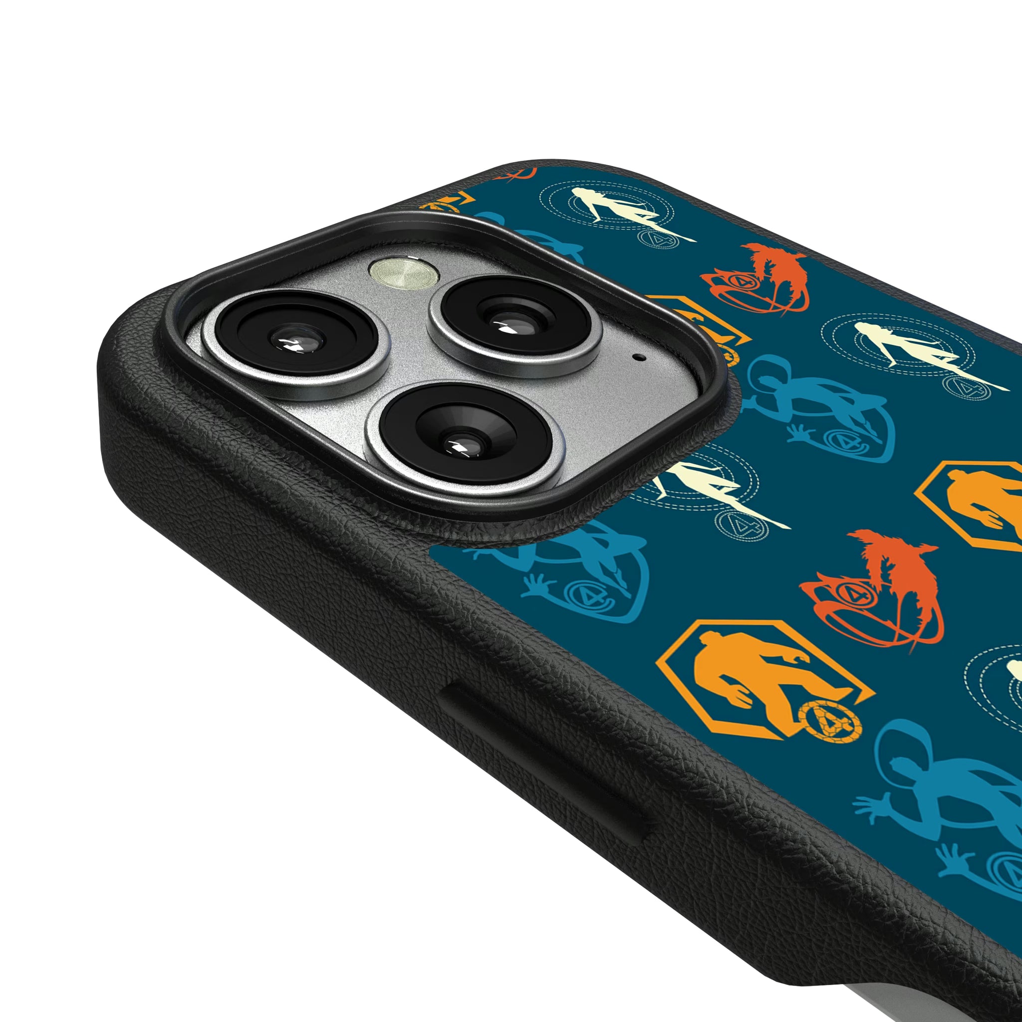 Marvel Fantastic Four Pattern 2 iPhone MagSafe Compatible Phone Case for Apple iPhone - Detail