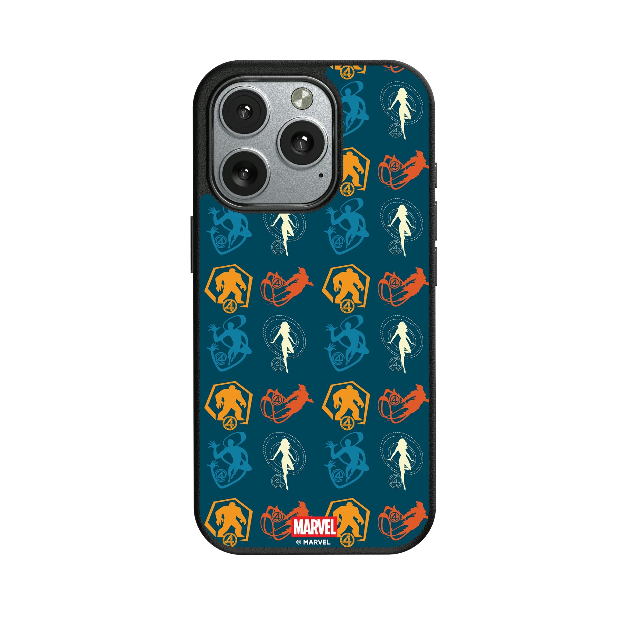 Marvel Fantastic Four Pattern 2 iPhone MagSafe Compatible Phone Case for Apple iPhone