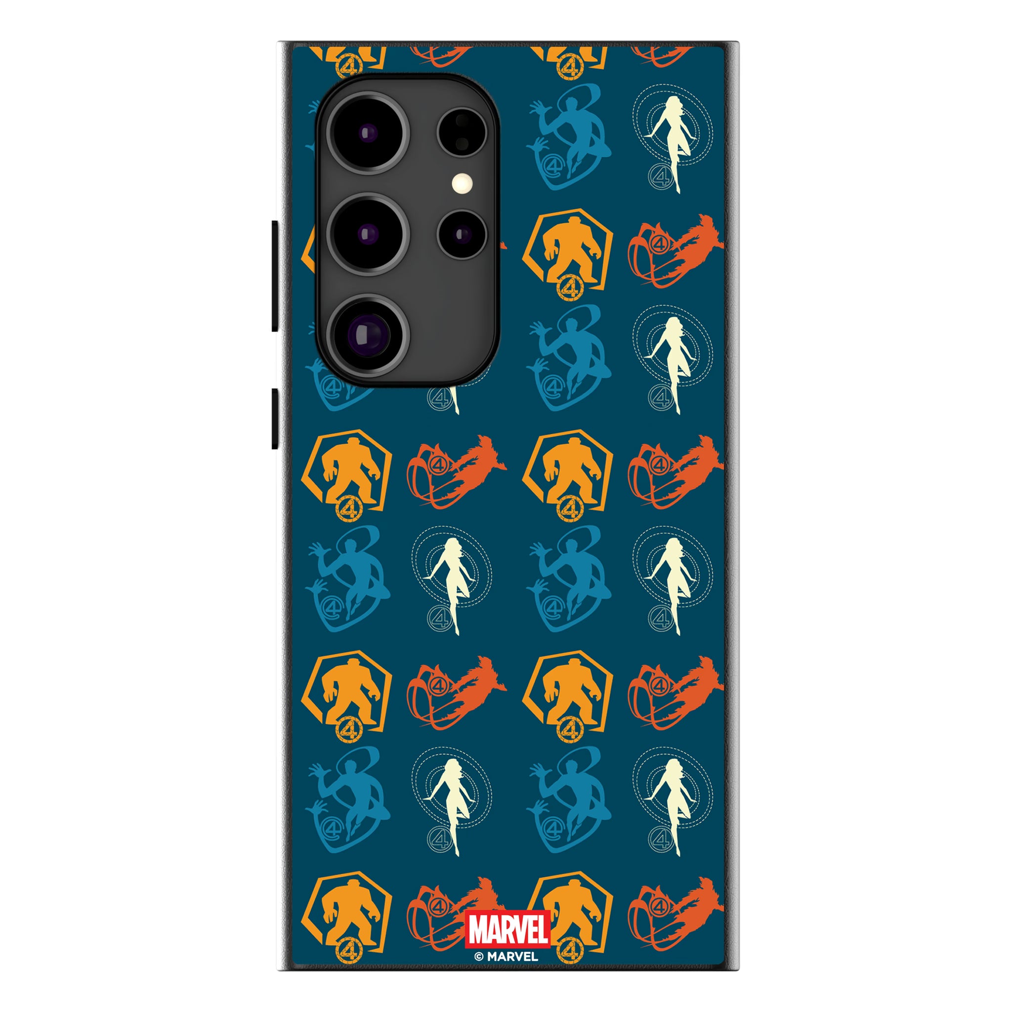 Marvel Fantastic Four Pattern 2 Galaxy MagSafe Compatible Phone Case for Samsung Galaxy