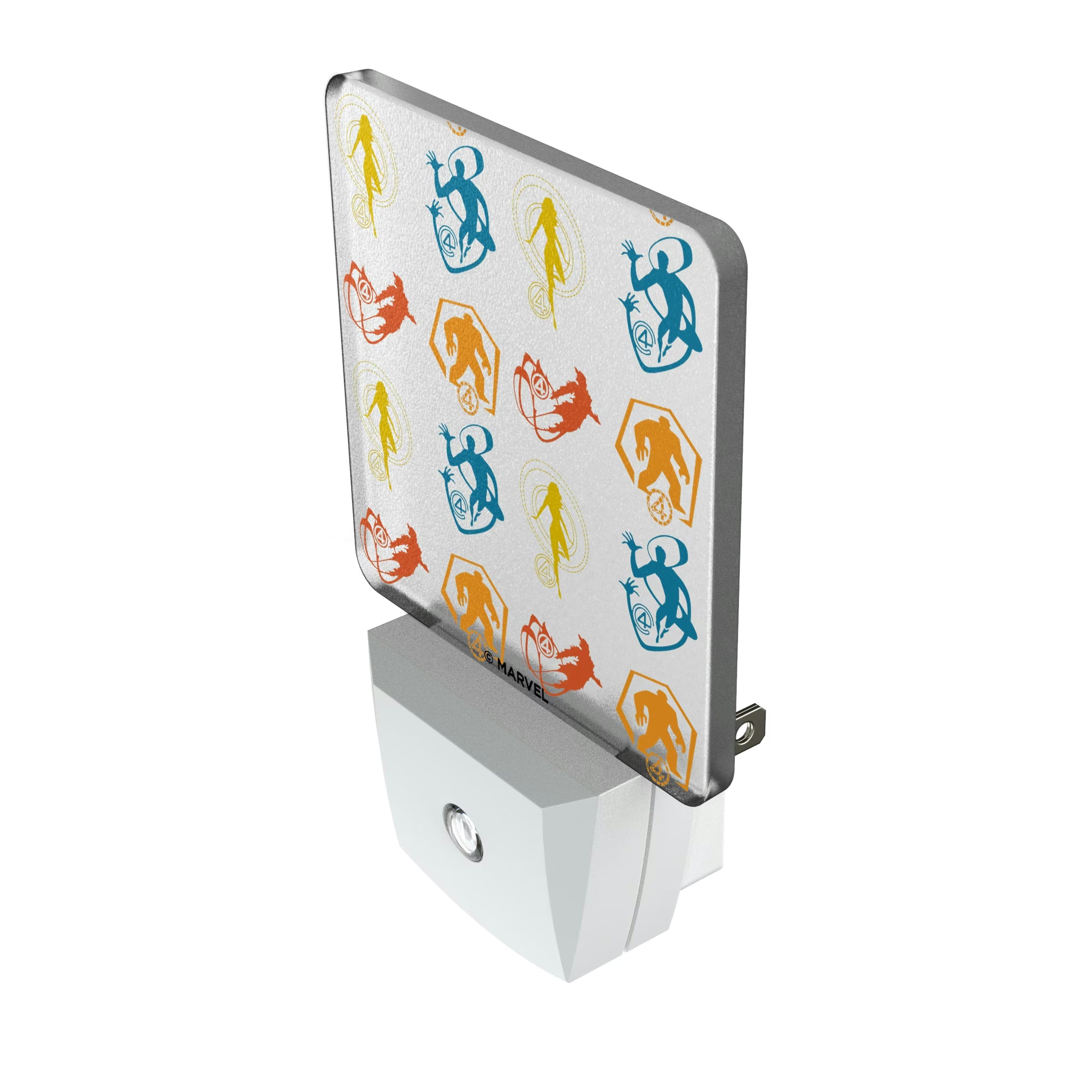 Marvel Fantastic Four Pattern 2 Night Light 2-Pack - Isometric View