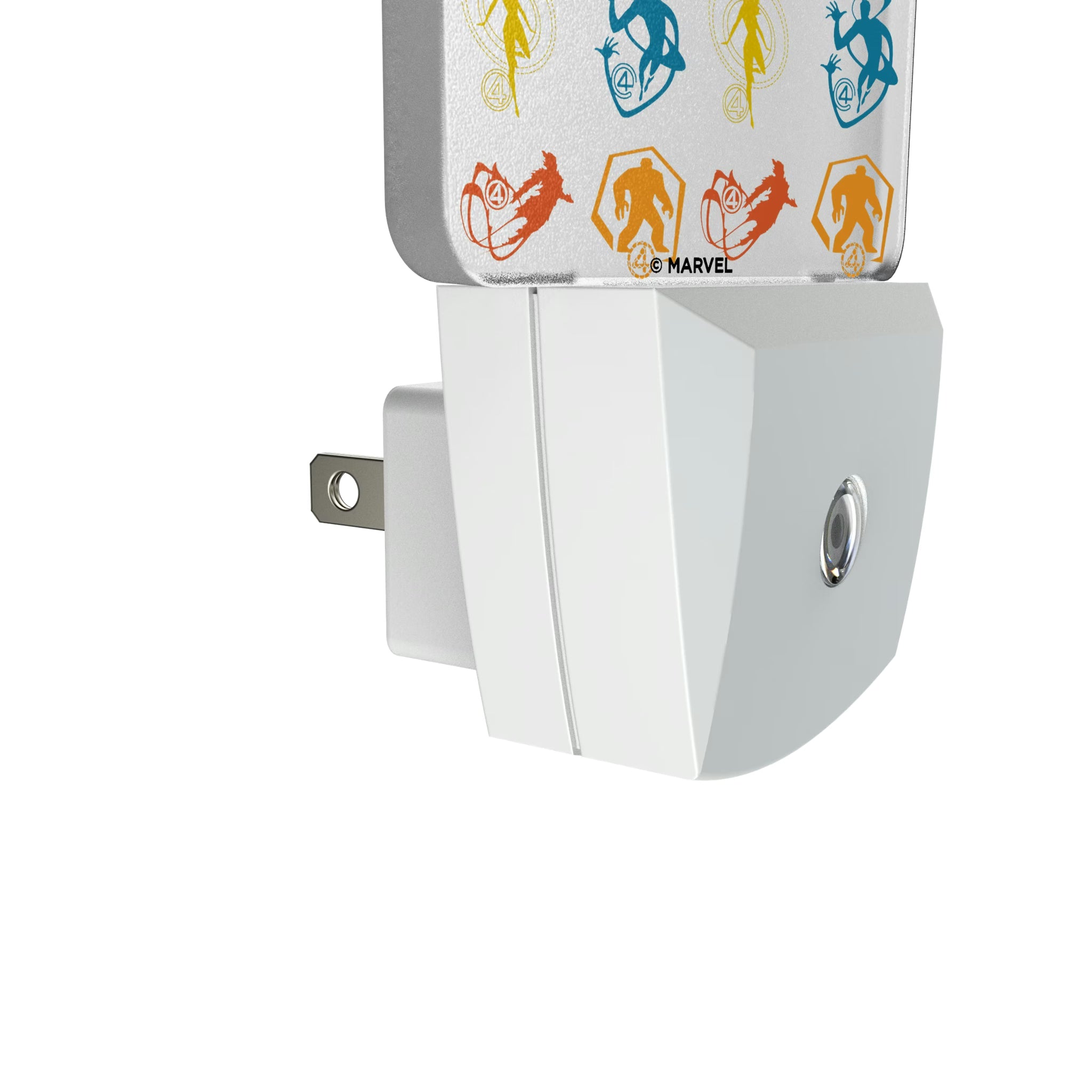 Marvel Fantastic Four Pattern 2 Night Light 2-Pack - Detail