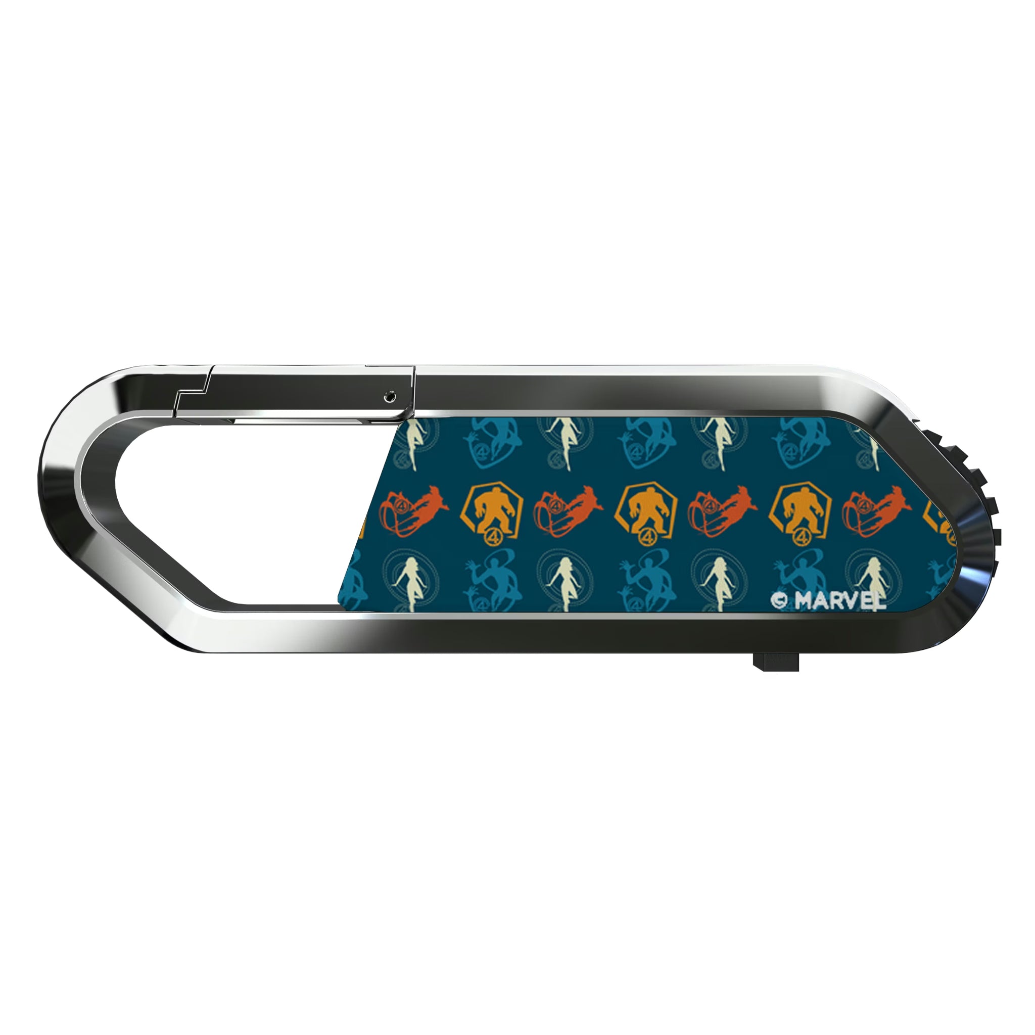Marvel Fantastic Four Pattern 2 USB 64GB Clip Style Flash Drive