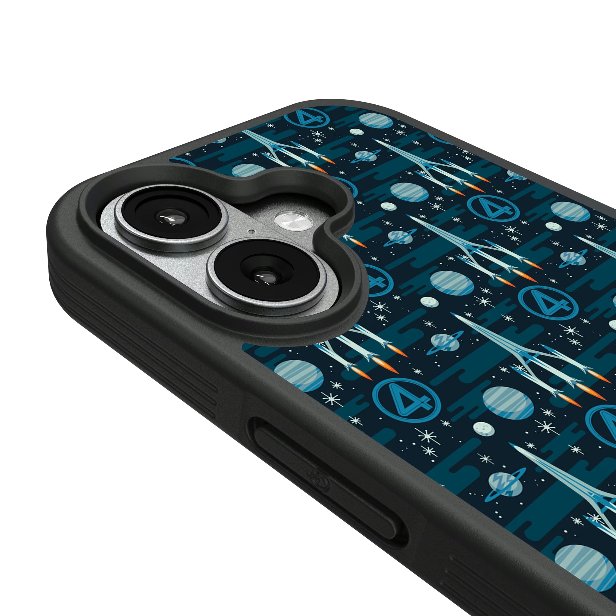 Marvel Fantastic Four Pattern iPhone Bump Phone Case for Apple iPhone - Detail#Device_iPhone 17