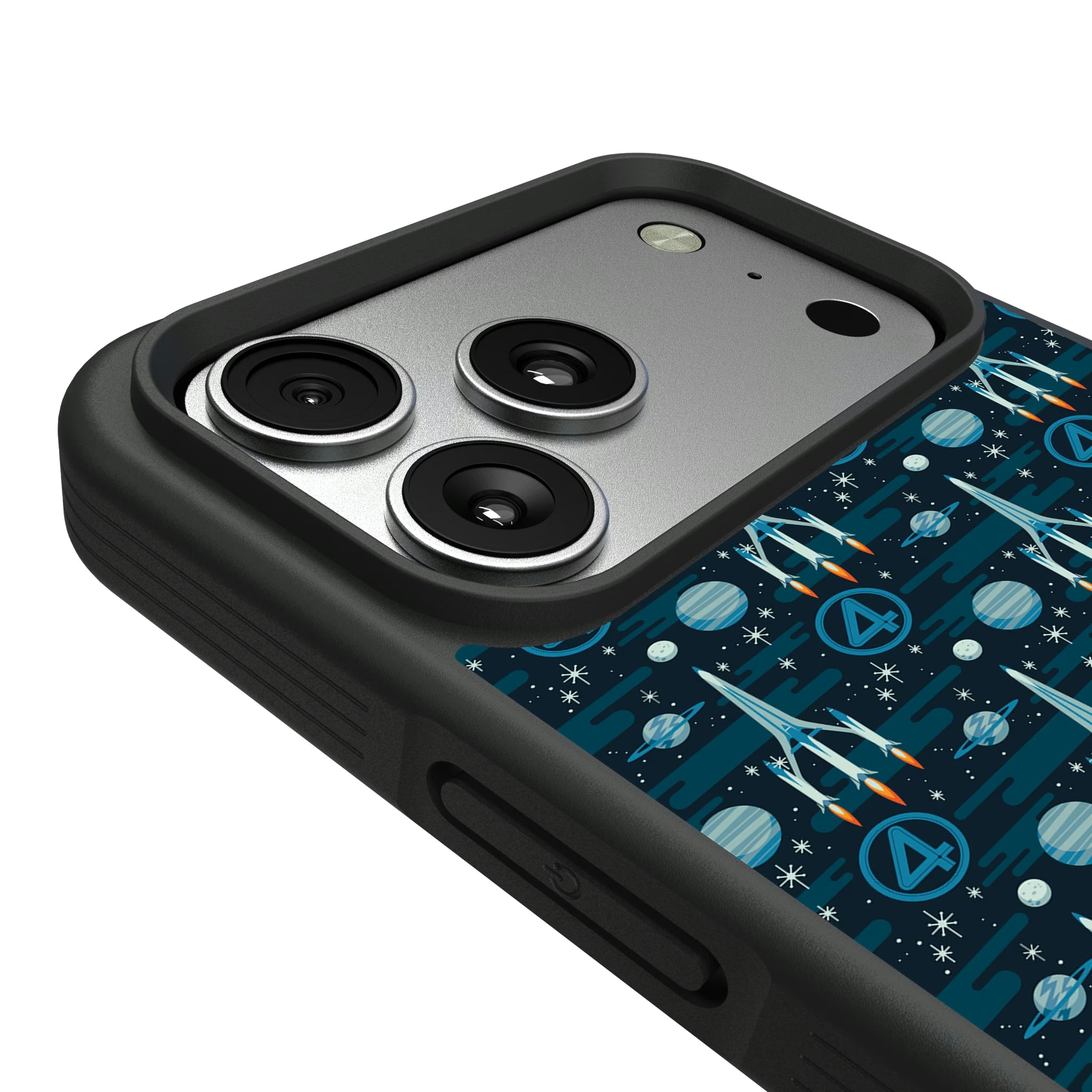 Marvel Fantastic Four Pattern iPhone Bump Phone Case for Apple iPhone - Detail#Device_iPhone 17 Pro Max