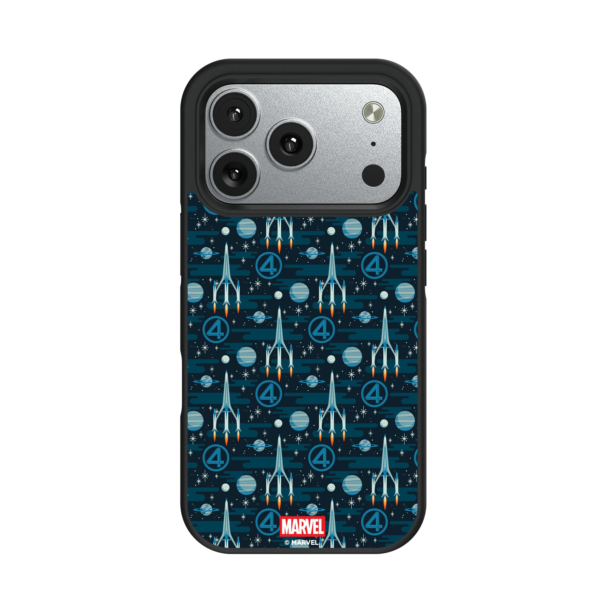 Marvel Fantastic Four Pattern iPhone Bump Phone Case for Apple iPhone#Device_iPhone 17 Pro