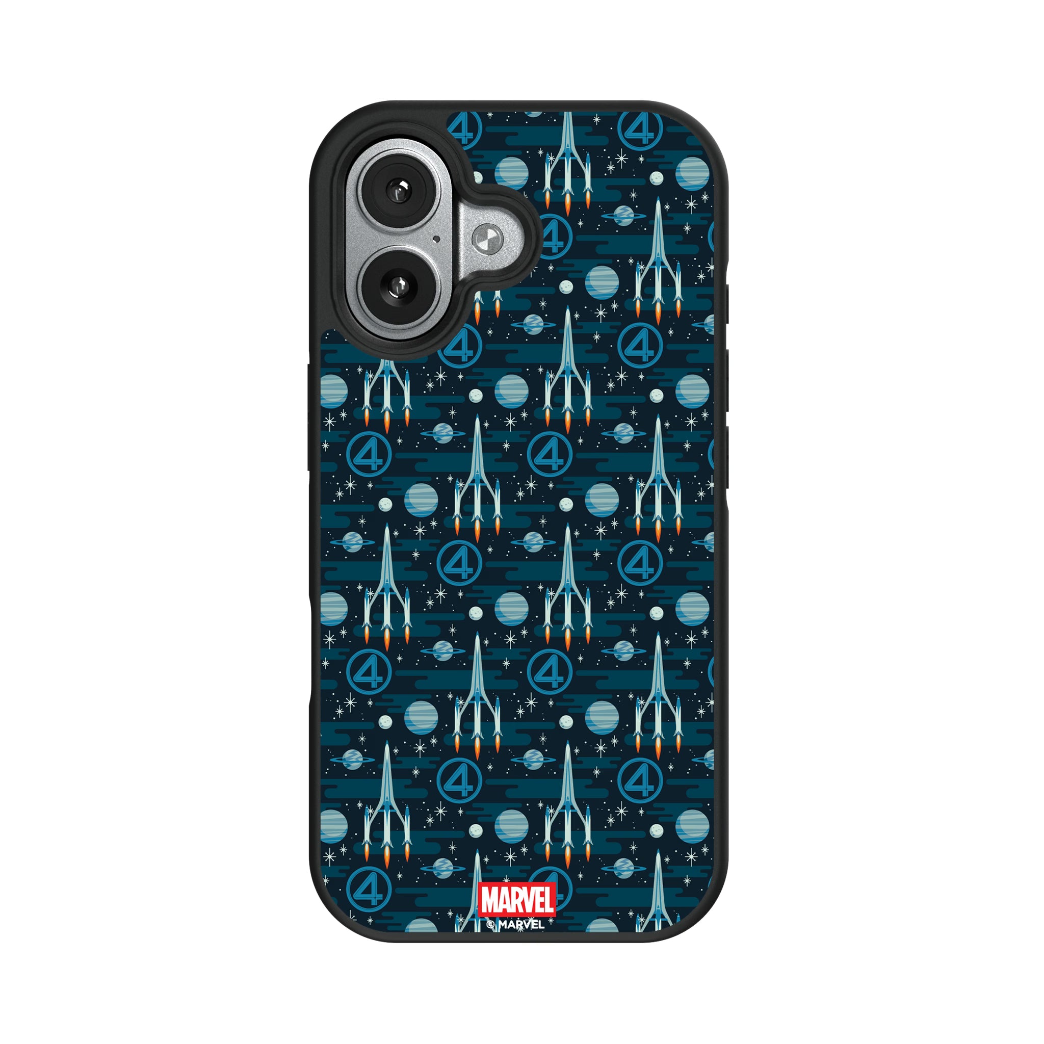 Marvel Fantastic Four Pattern iPhone Bump Phone Case for Apple iPhone#Device_iPhone 17