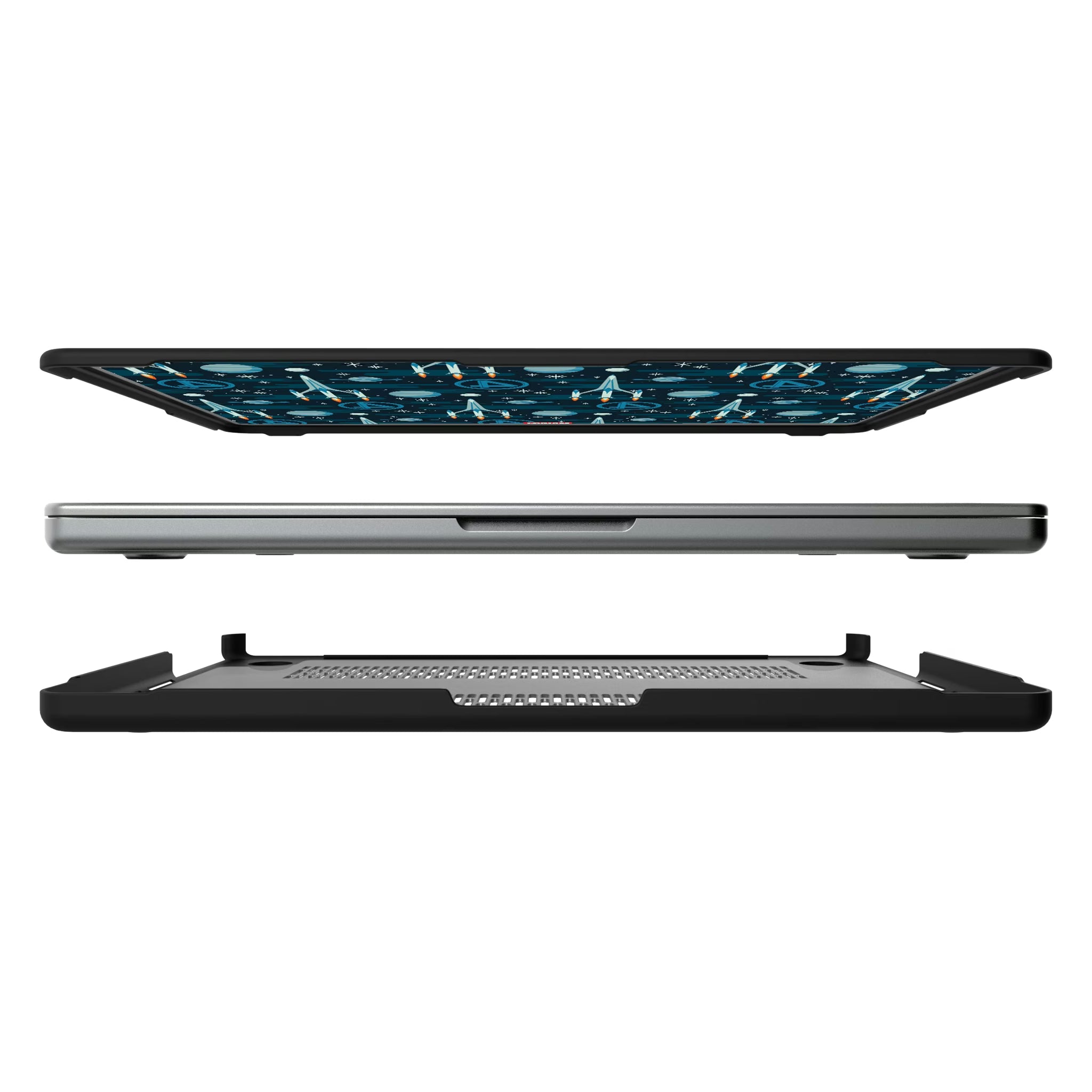 Marvel Fantastic Four Pattern MacBook Laptop Case for Apple MacBook#Device_MacBook Pro (14-inch, 2021) / MacBook Pro (14-inch, 2023) / MacBook Pro (14-inch, 2024)