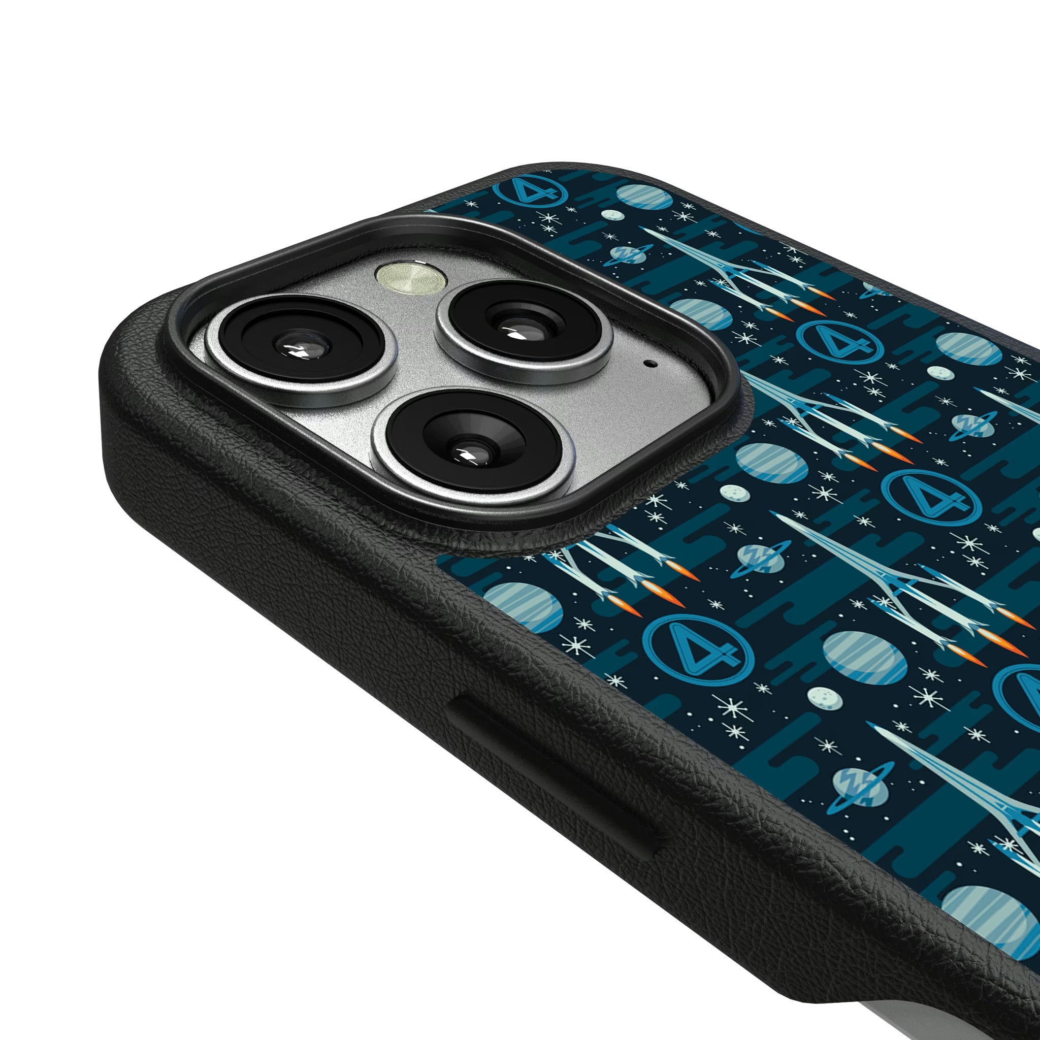 Marvel Fantastic Four Pattern iPhone MagSafe Compatible Phone Case for Apple iPhone - Detail