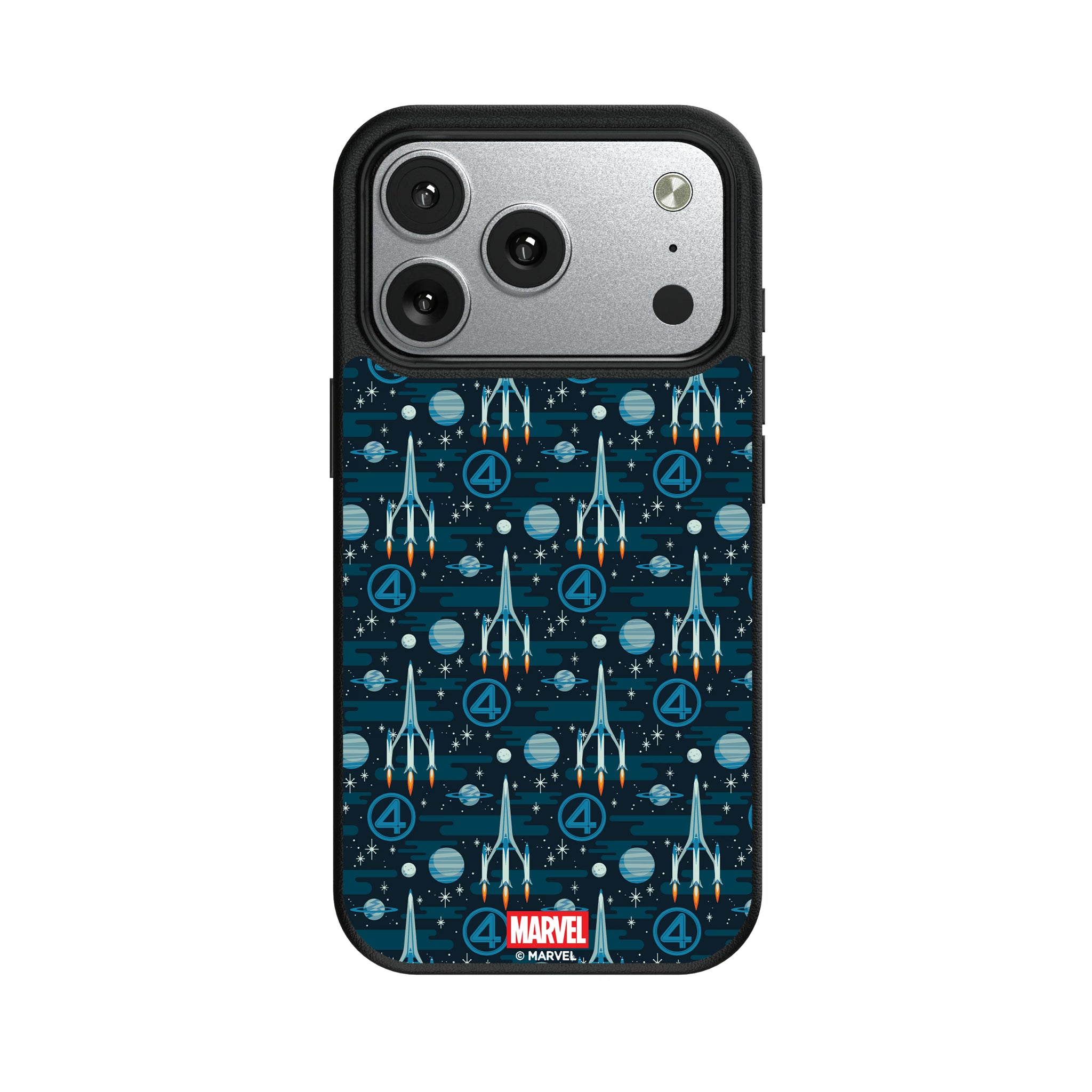 Marvel Fantastic Four Pattern iPhone MagSafe Compatible Phone Case for Apple iPhone#Device_iPhone 17 Pro