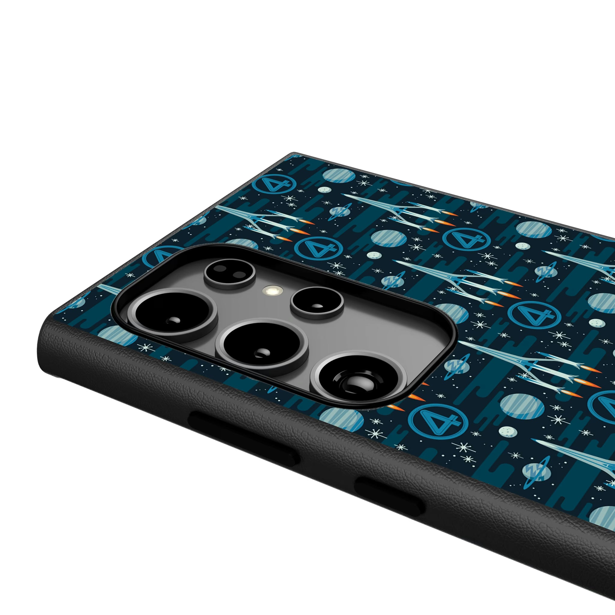 Marvel Fantastic Four Pattern Galaxy MagSafe Compatible Phone Case for Samsung Galaxy - Detail