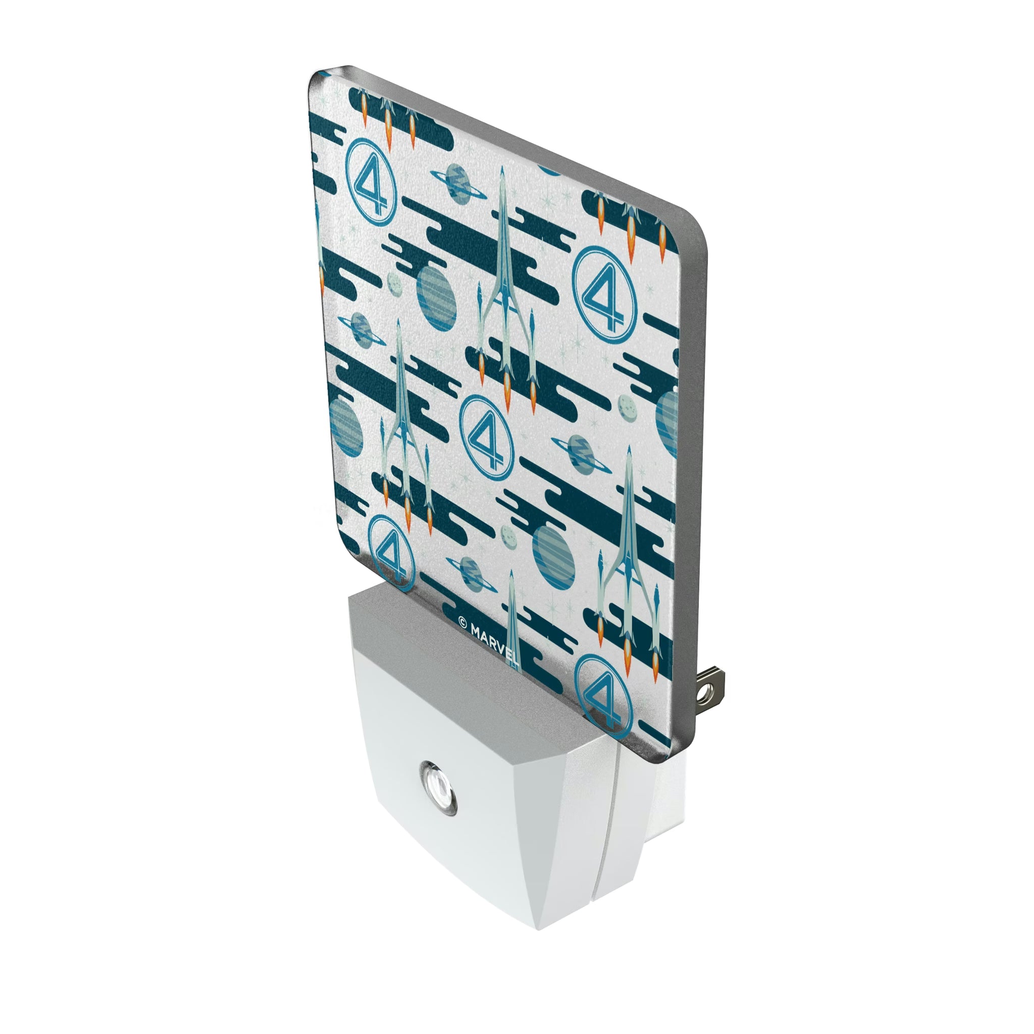 Marvel Fantastic Four Pattern Night Light 2-Pack - Isometric View