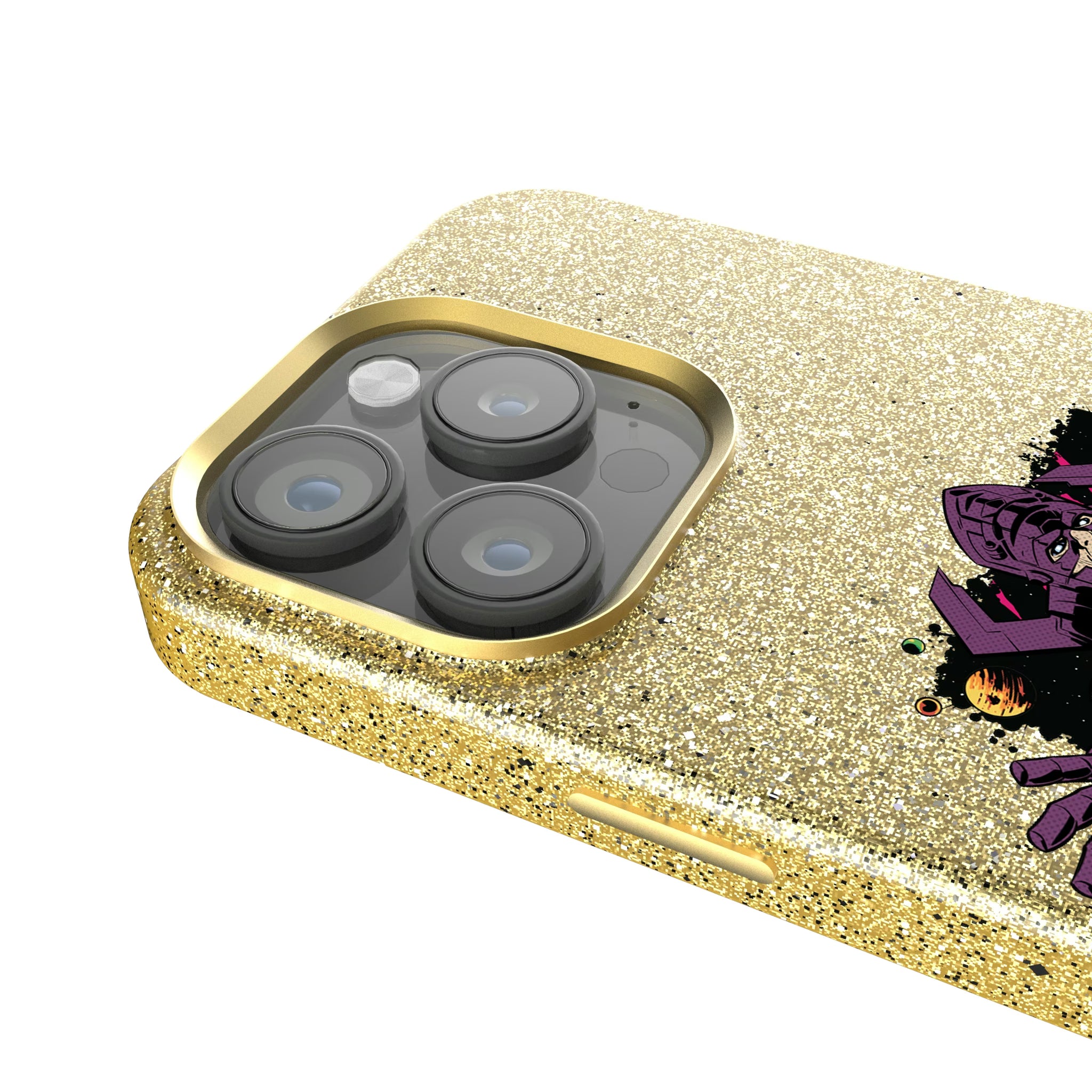 Marvel Galactus Badge iPhone Bling Phone Case for Apple iPhone - Detail